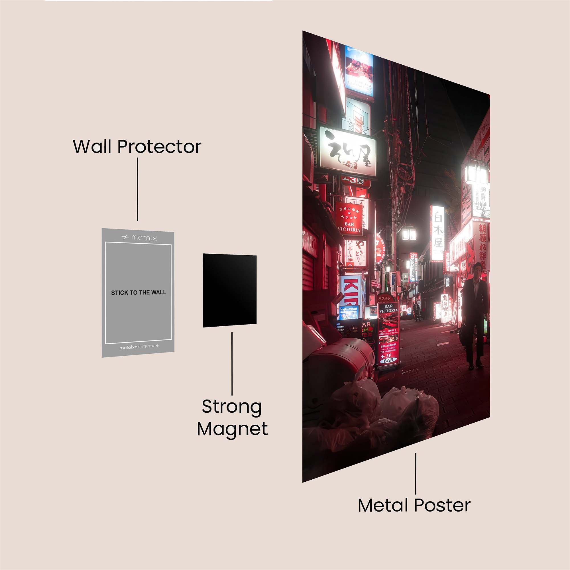 Gothic Enigma Safe Wall Magnetic / M