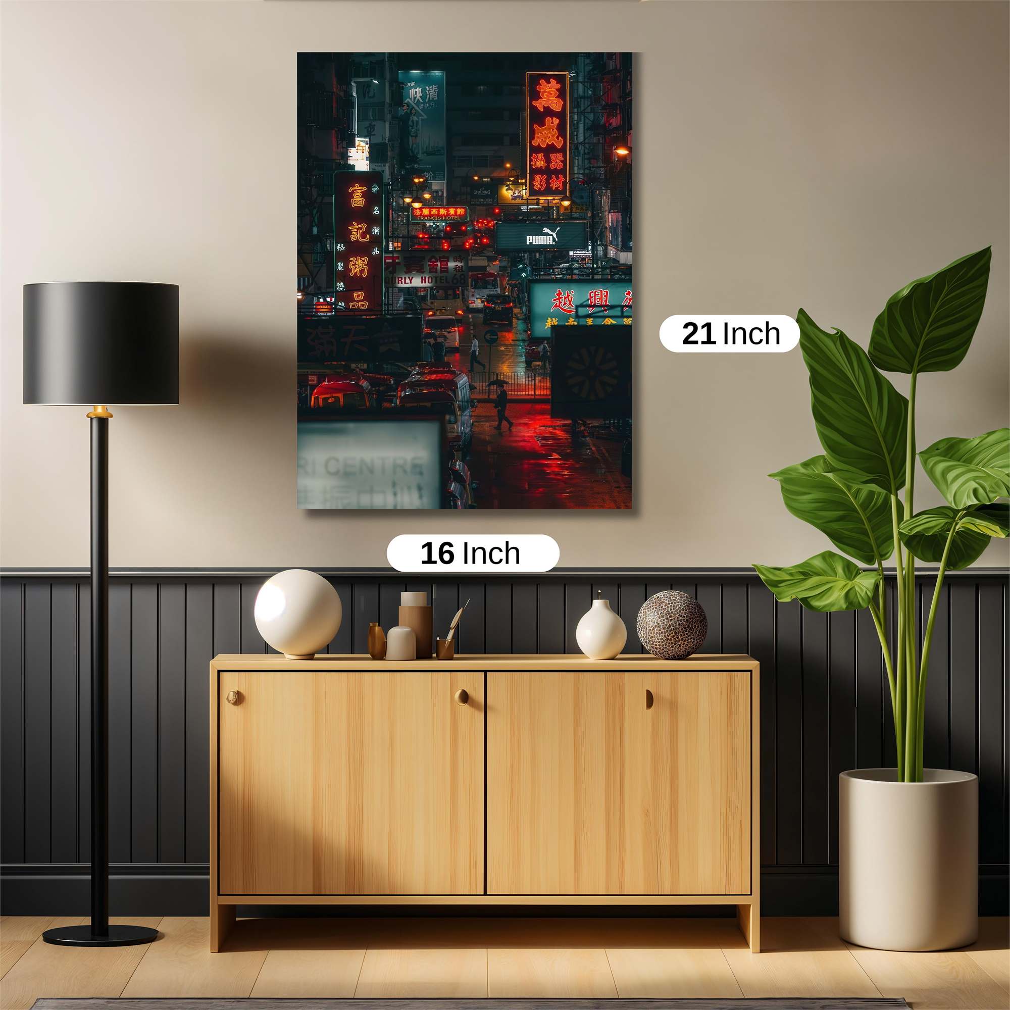 NeonVibes Safe Wall Magnetic / M