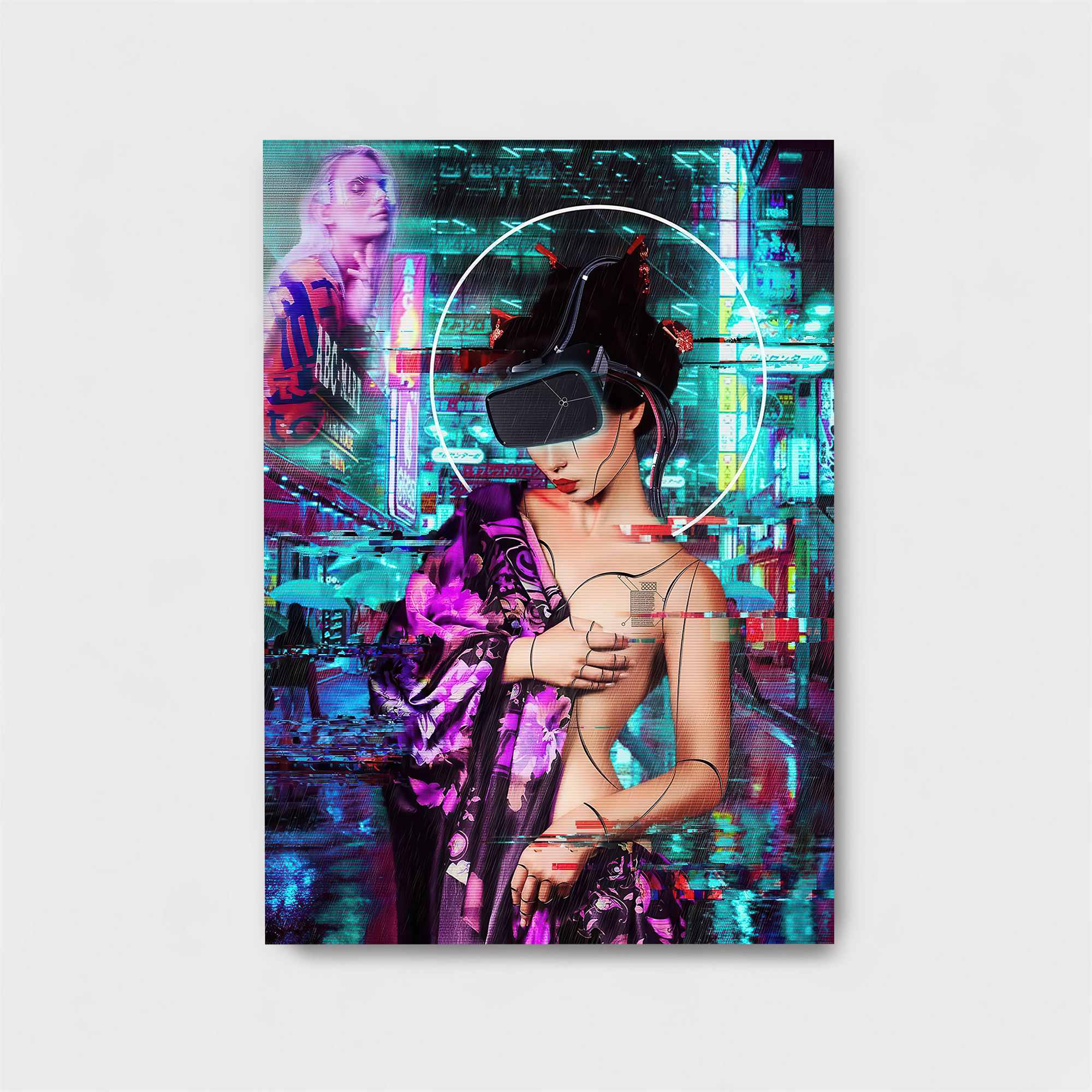 Cyber Serenity Safe Wall Magnetic / M