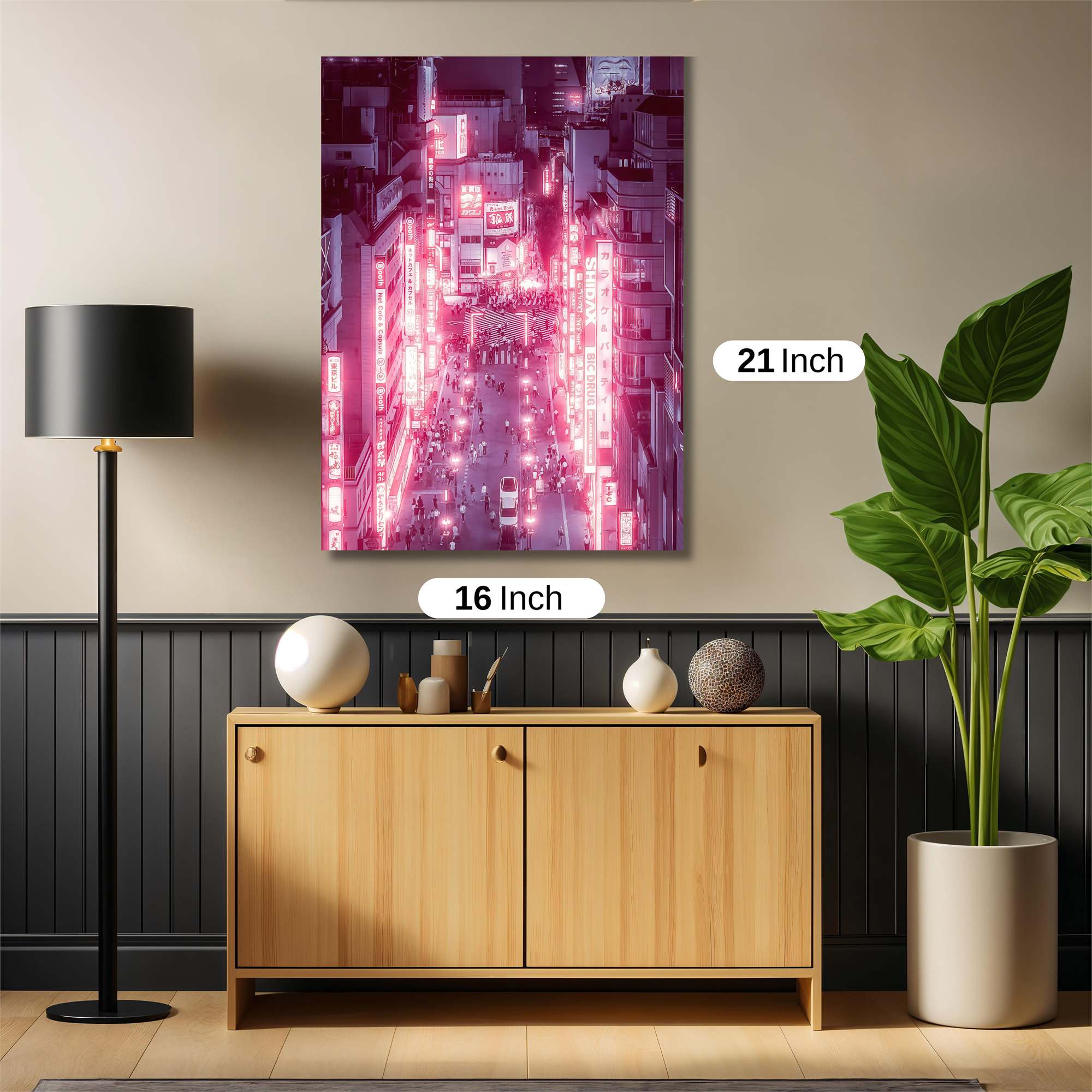 Shibuya Vibrant Safe Wall Magnetic / M