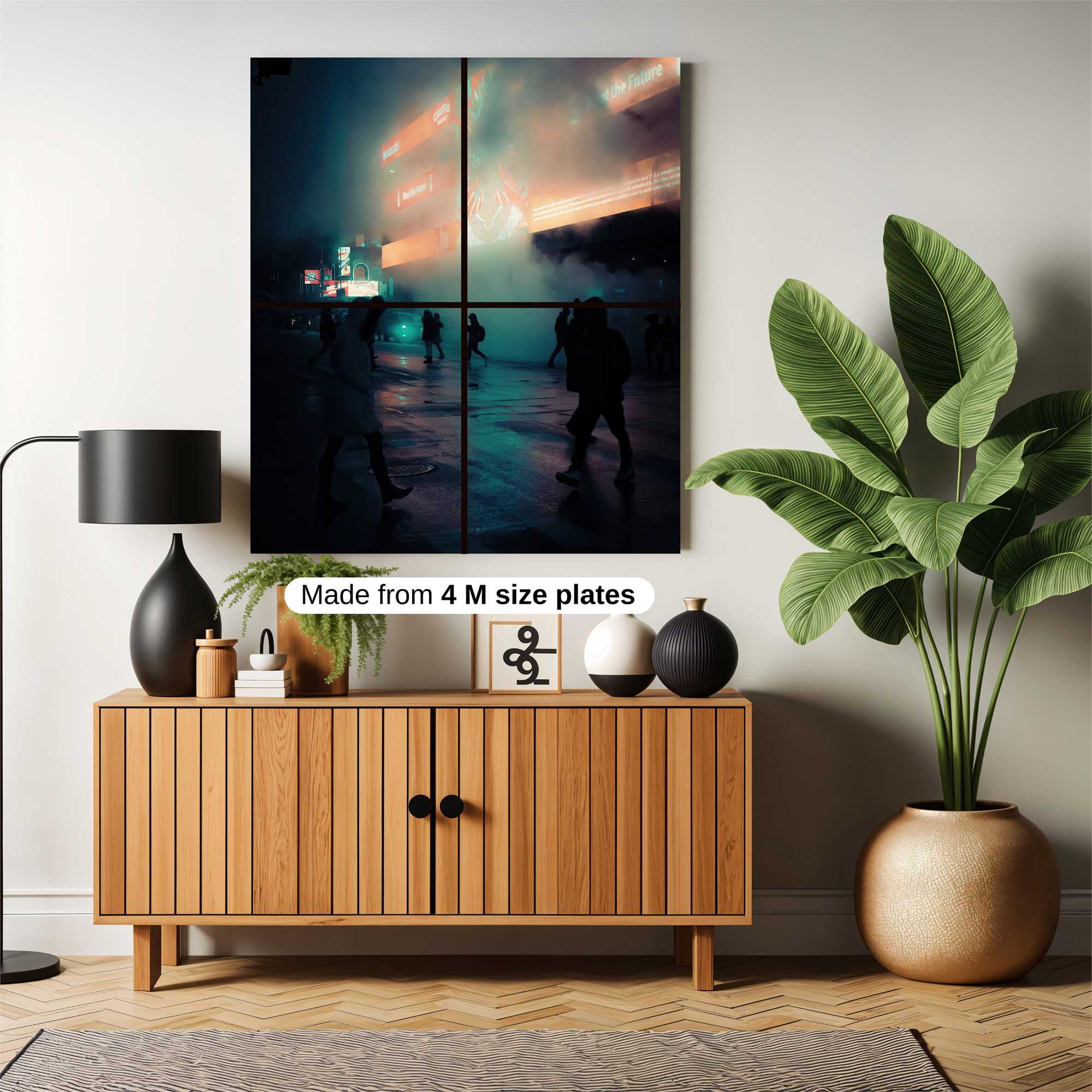 Sunlit Serenity Safe Wall Magnetic / M