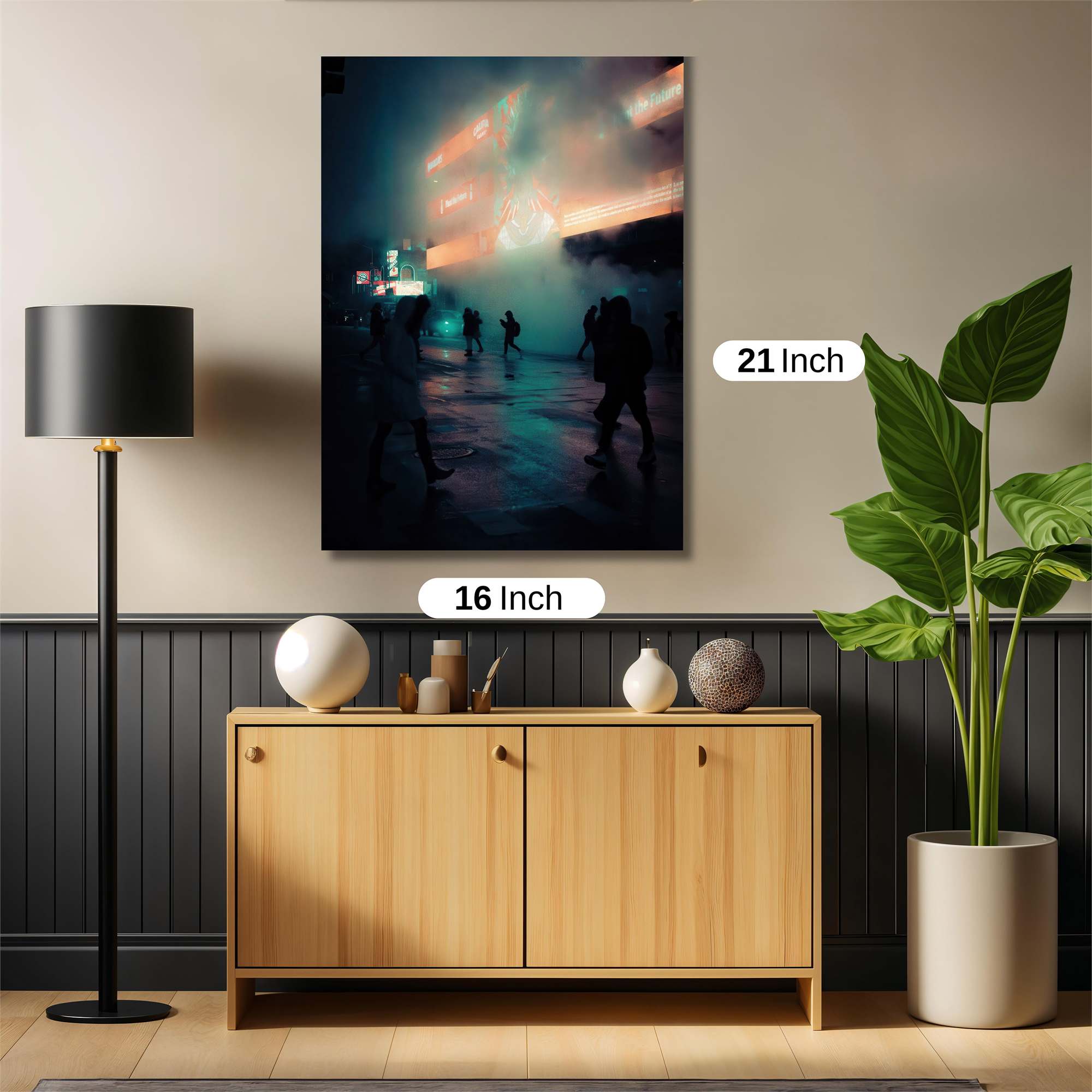 Sunlit Serenity Safe Wall Magnetic / M