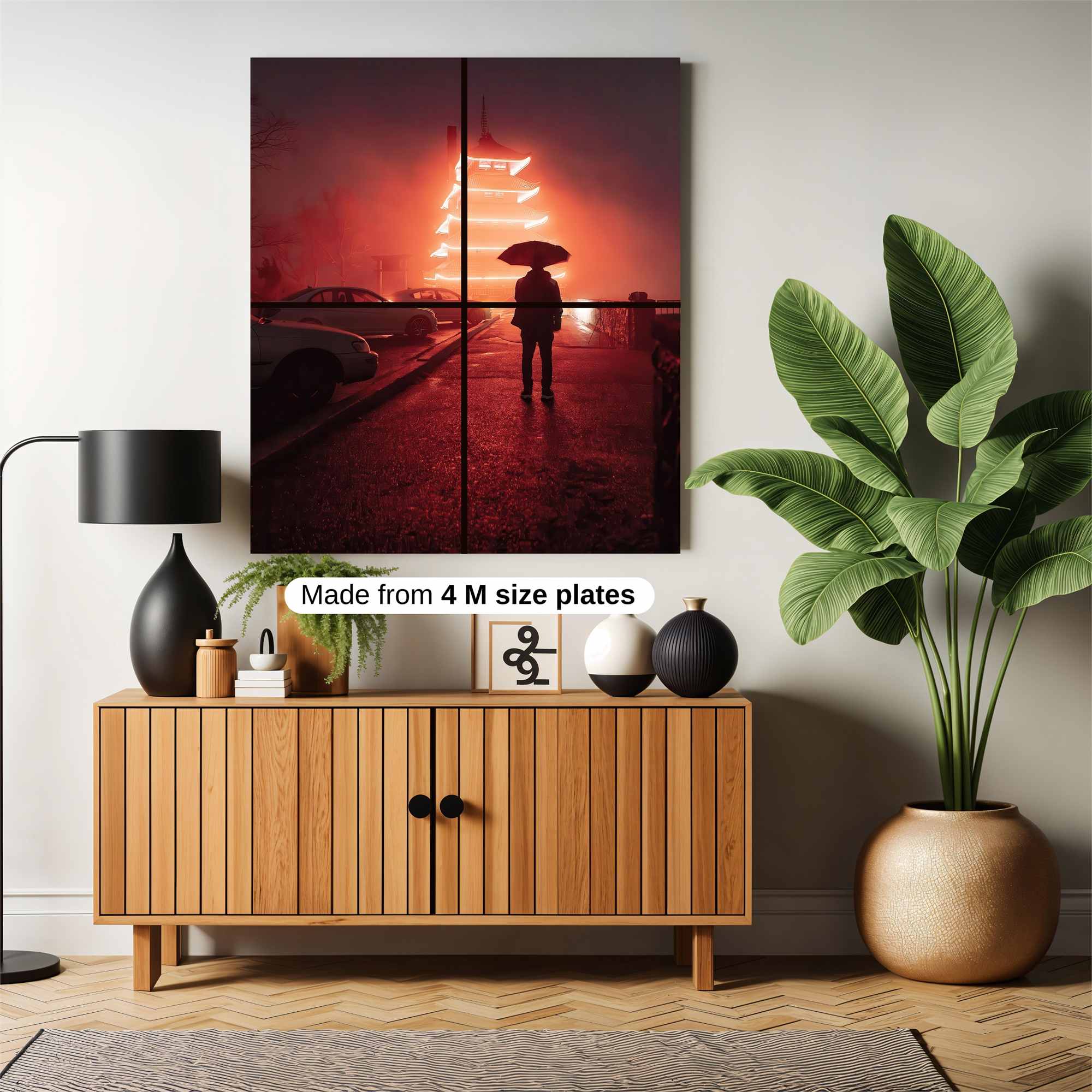 Sunset Serenity Safe Wall Magnetic / M
