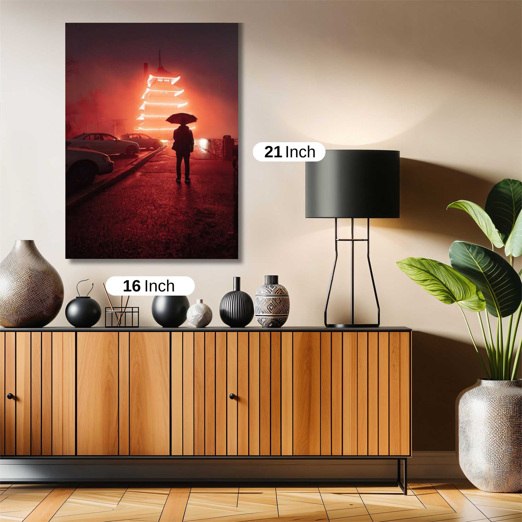 Sunset Serenity Safe Wall Magnetic / M