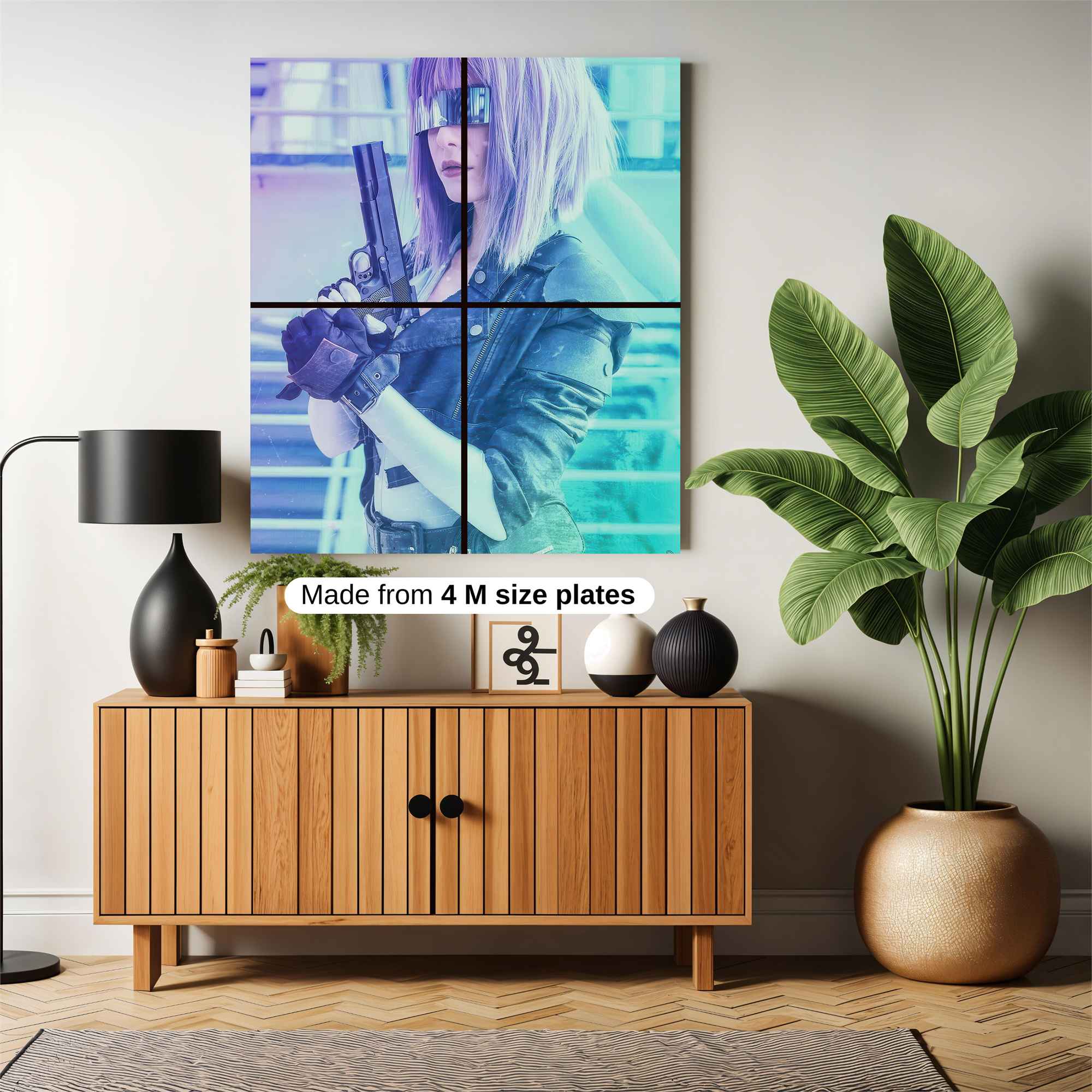 Violet Vigilante Safe Wall Magnetic / M