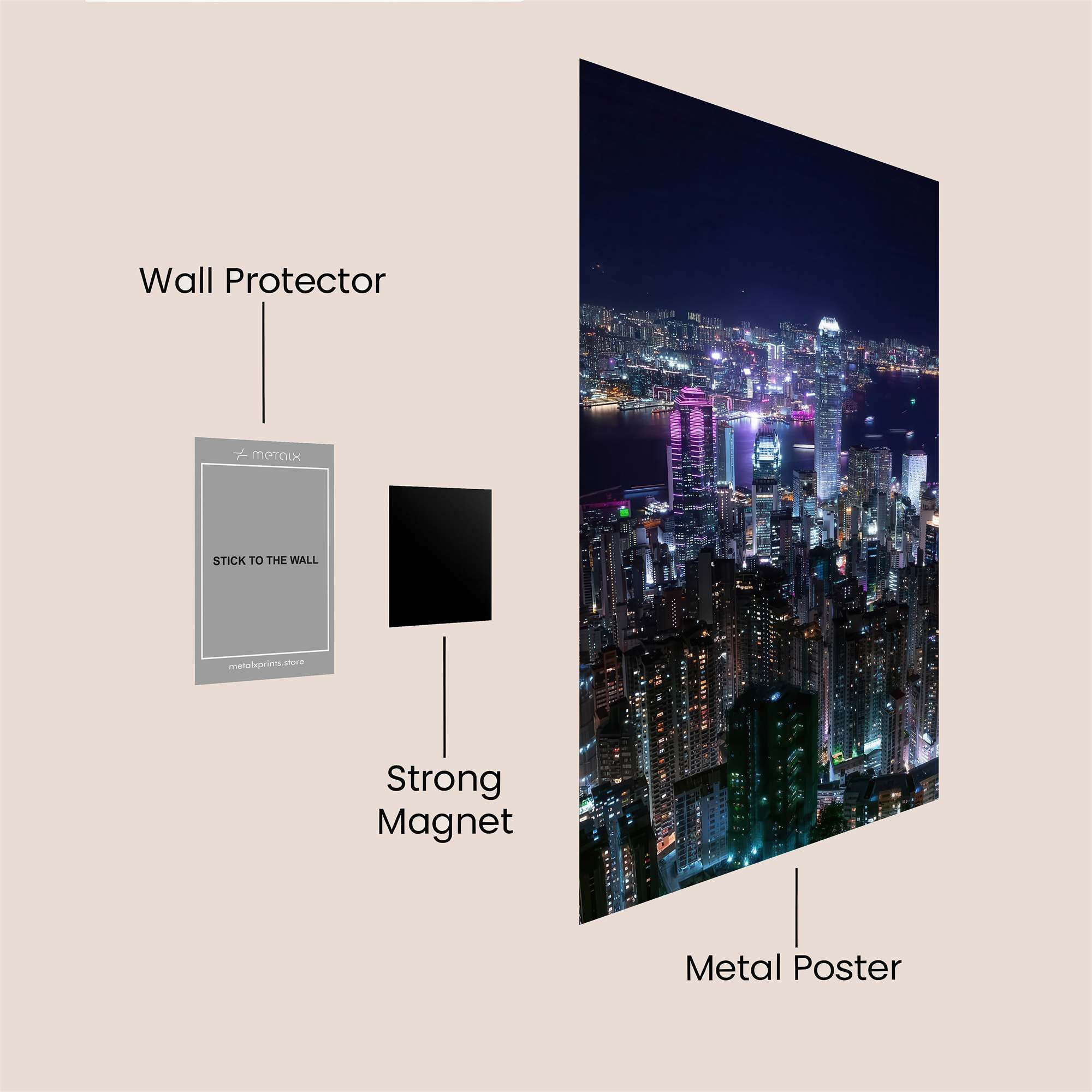 HongKong Radiant Safe Wall Magnetic / M