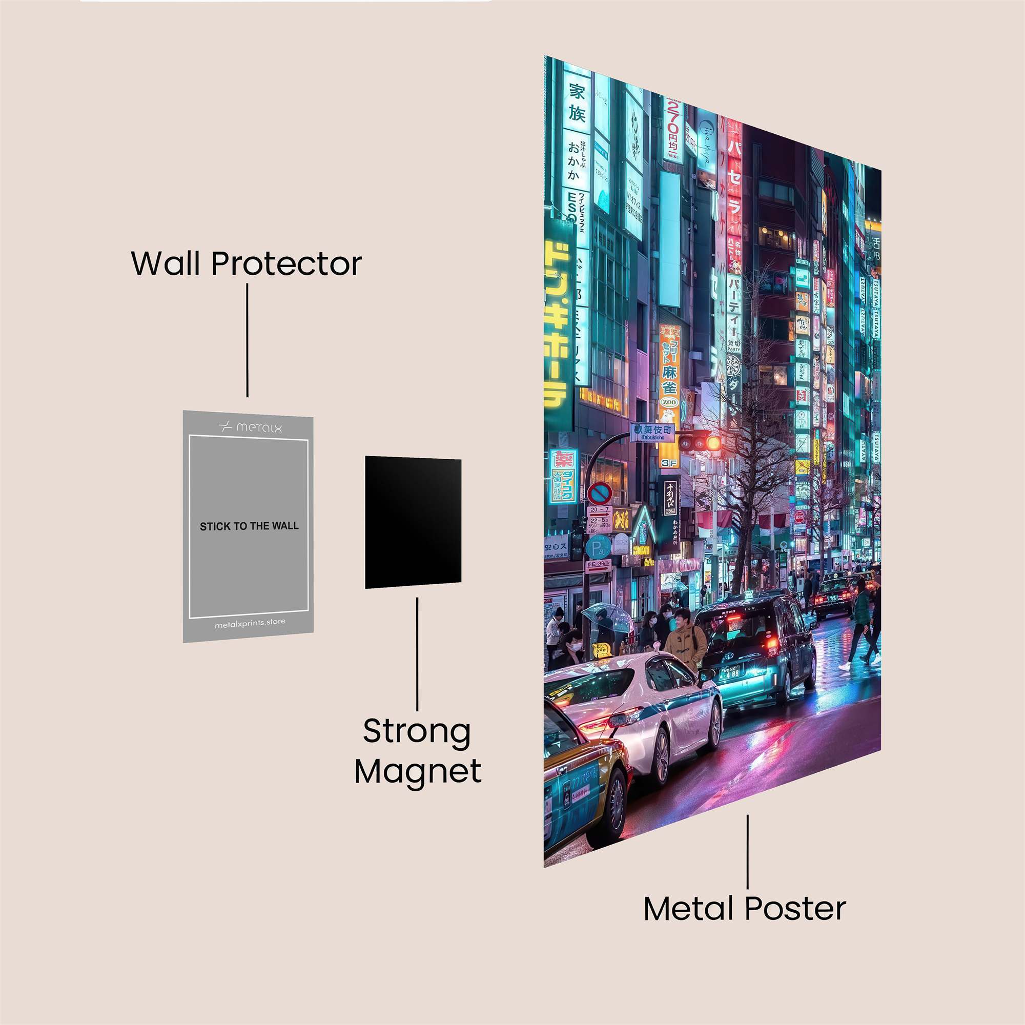 Tokyo Euphoria Safe Wall Magnetic / M
