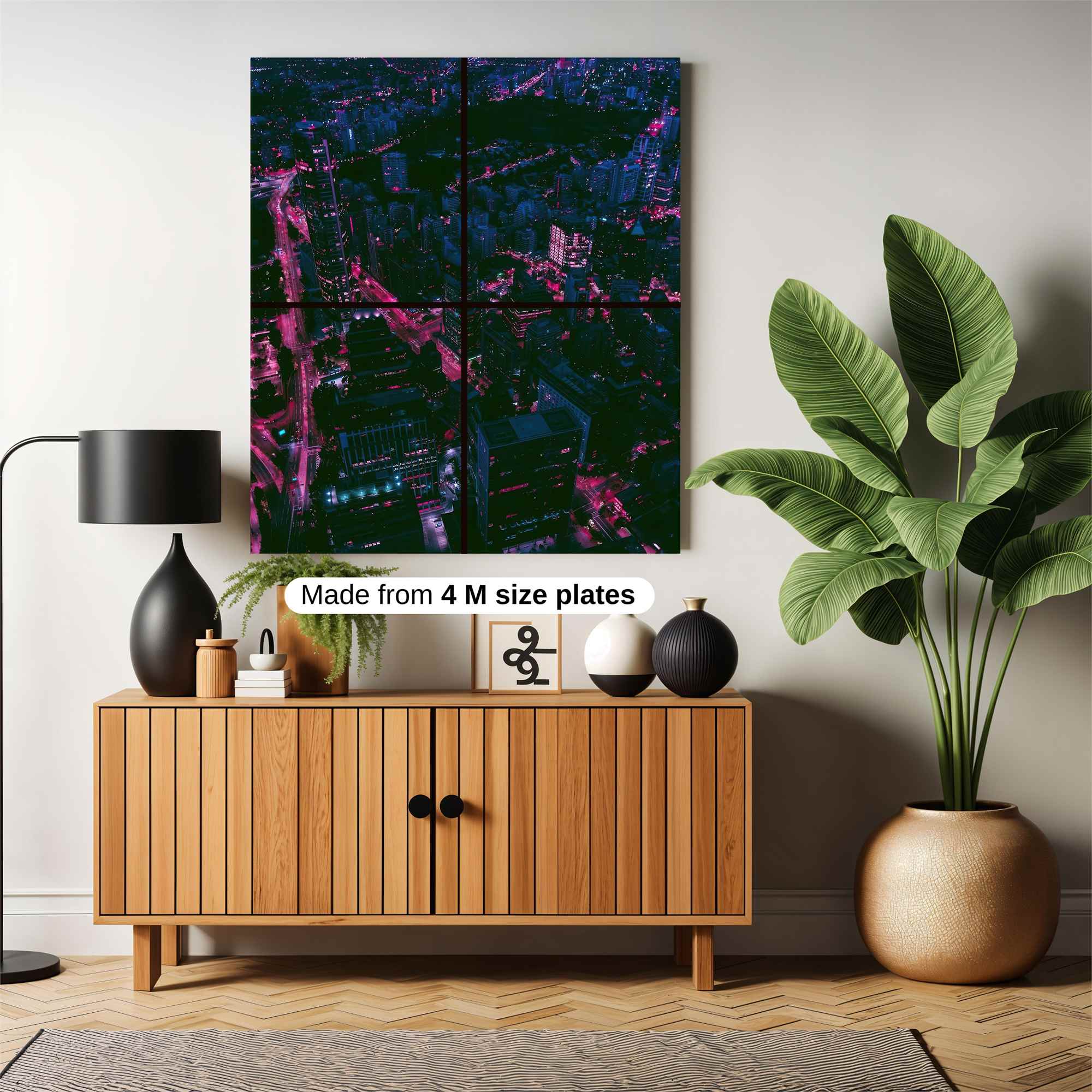 Cityscape Dream Safe Wall Magnetic / M