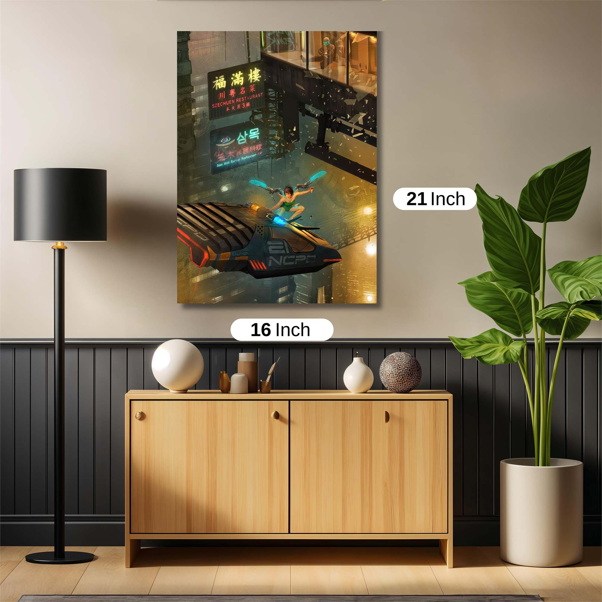 Cyber Dive Safe Wall Magnetic / M