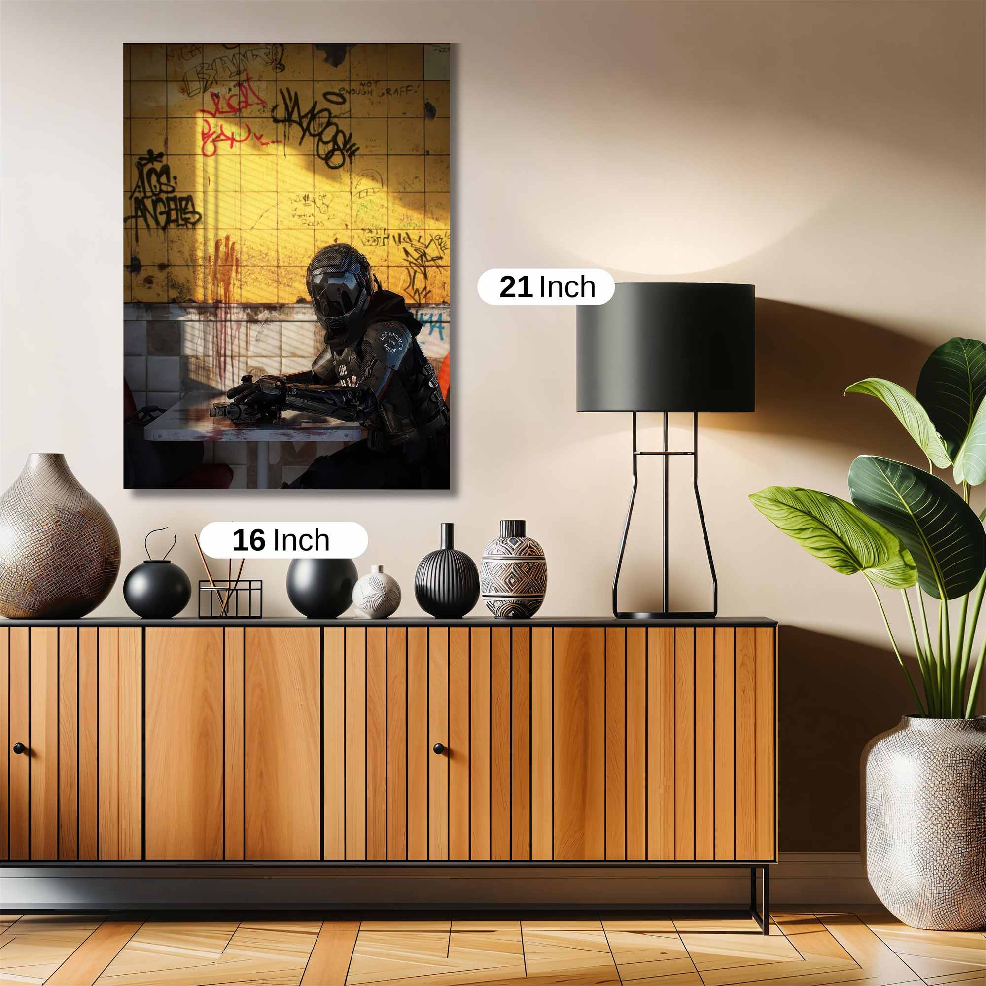 Cyberpunk Solitude Safe Wall Magnetic / M