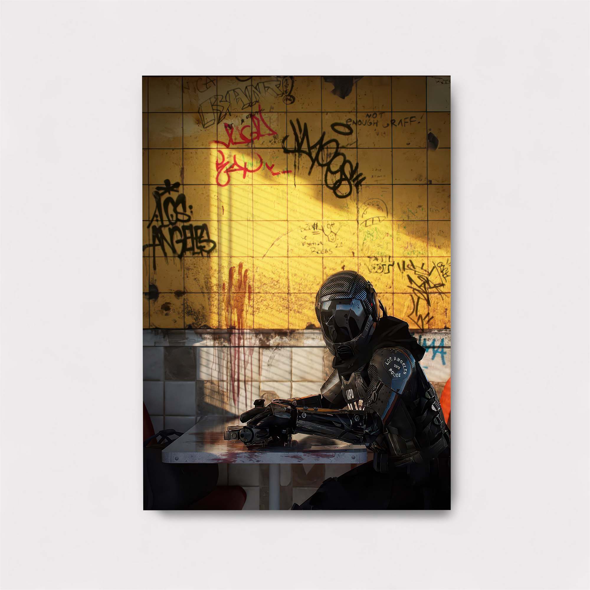 Cyberpunk Solitude Safe Wall Magnetic / M