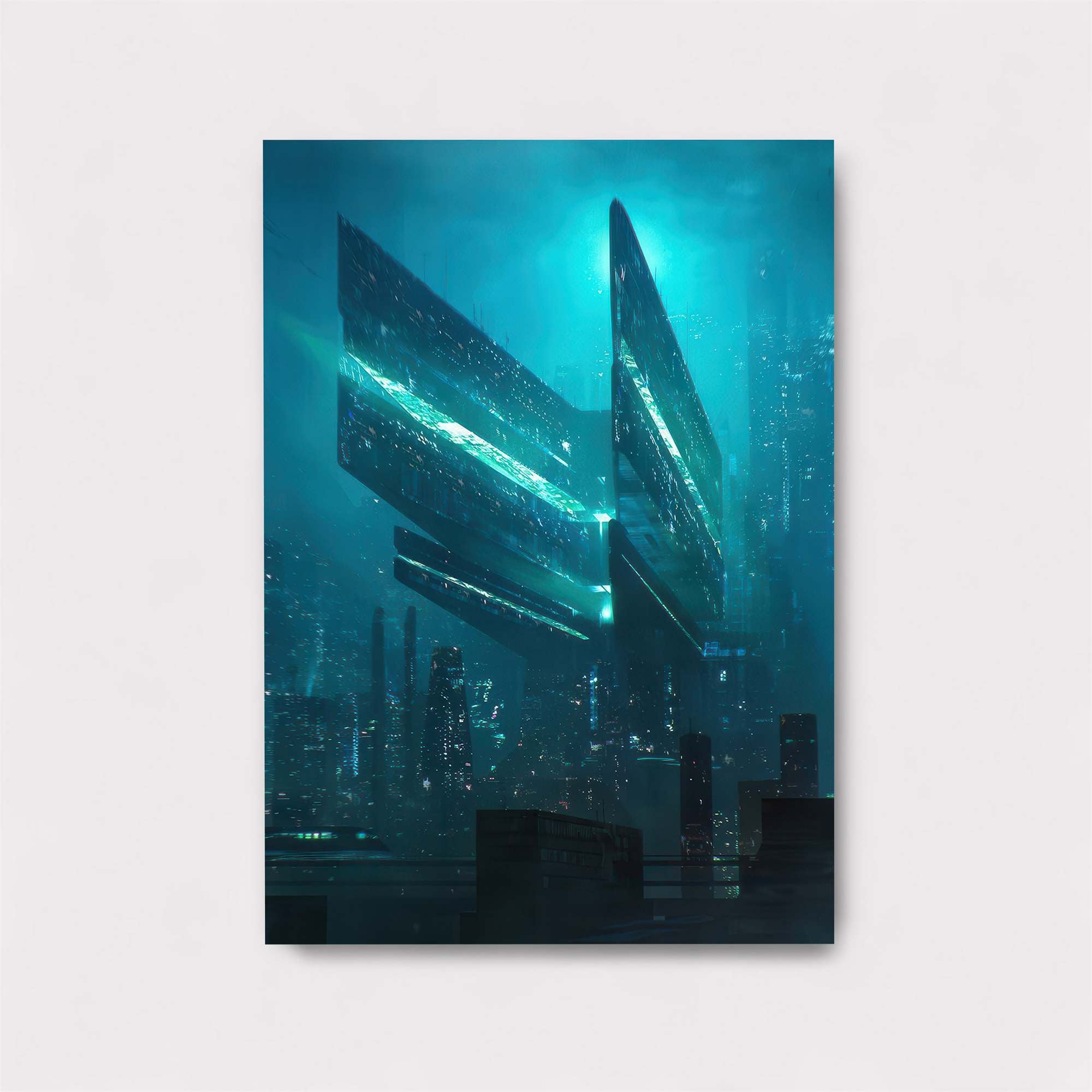 Neon Serenity Safe Wall Magnetic / M