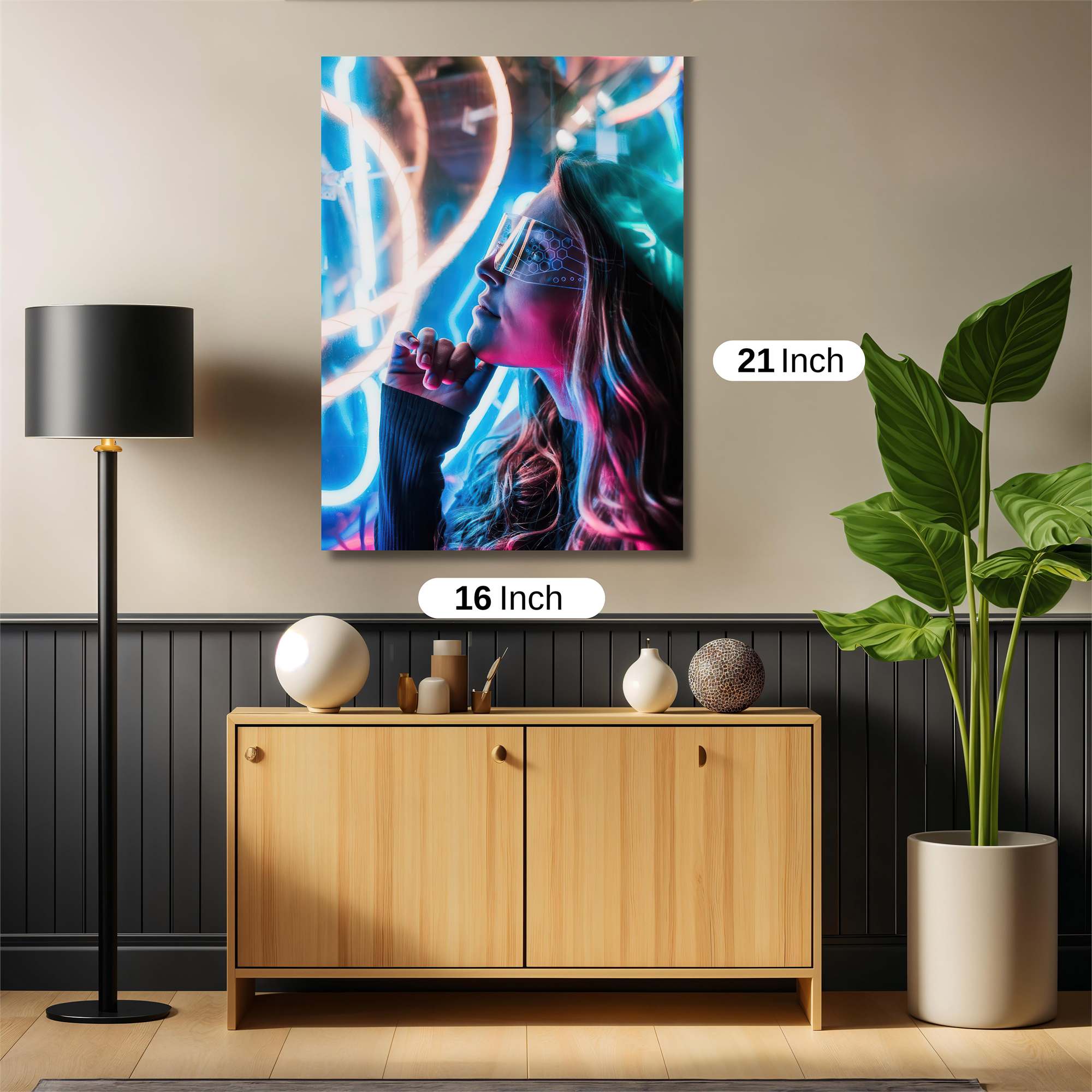 Neon Dream Safe Wall Magnetic / M