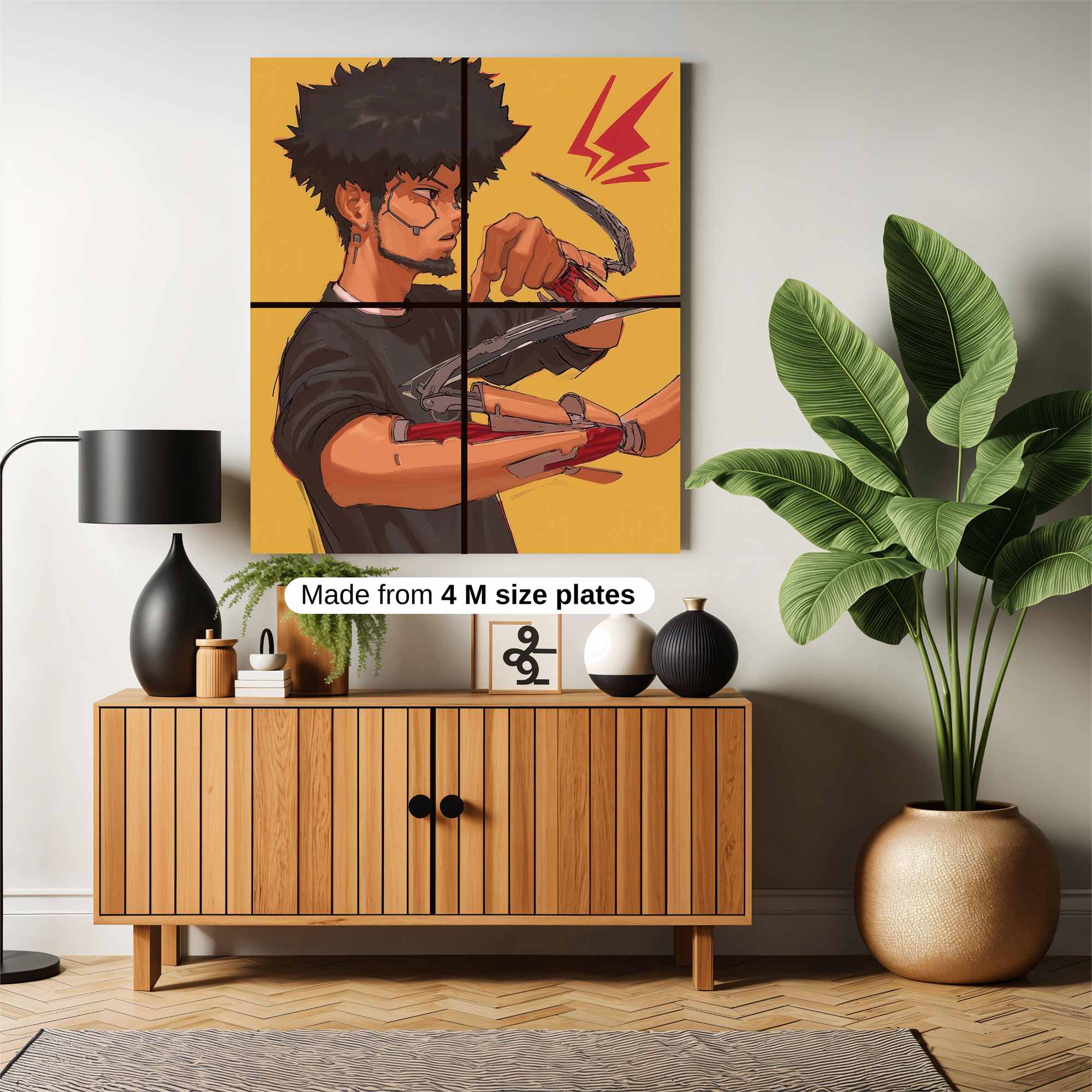 Sunlit Serenity Safe Wall Magnetic / M