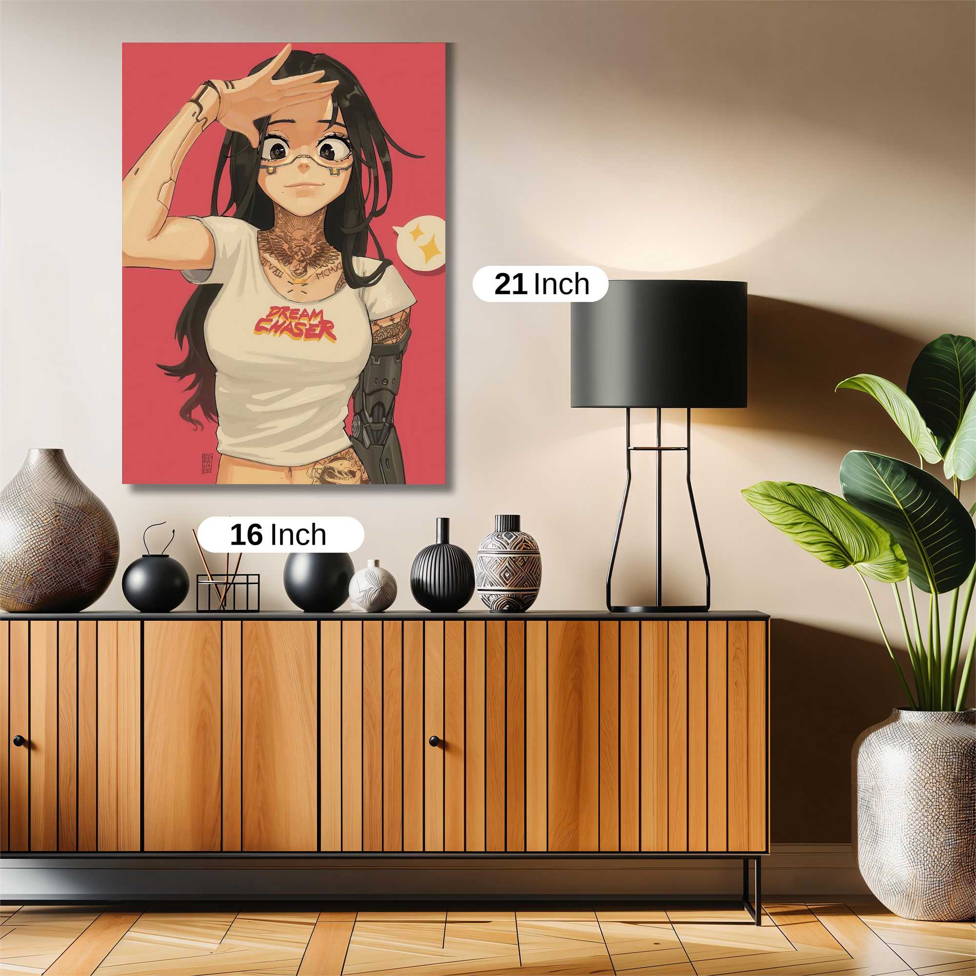 Gothic Elegance Safe Wall Magnetic / M