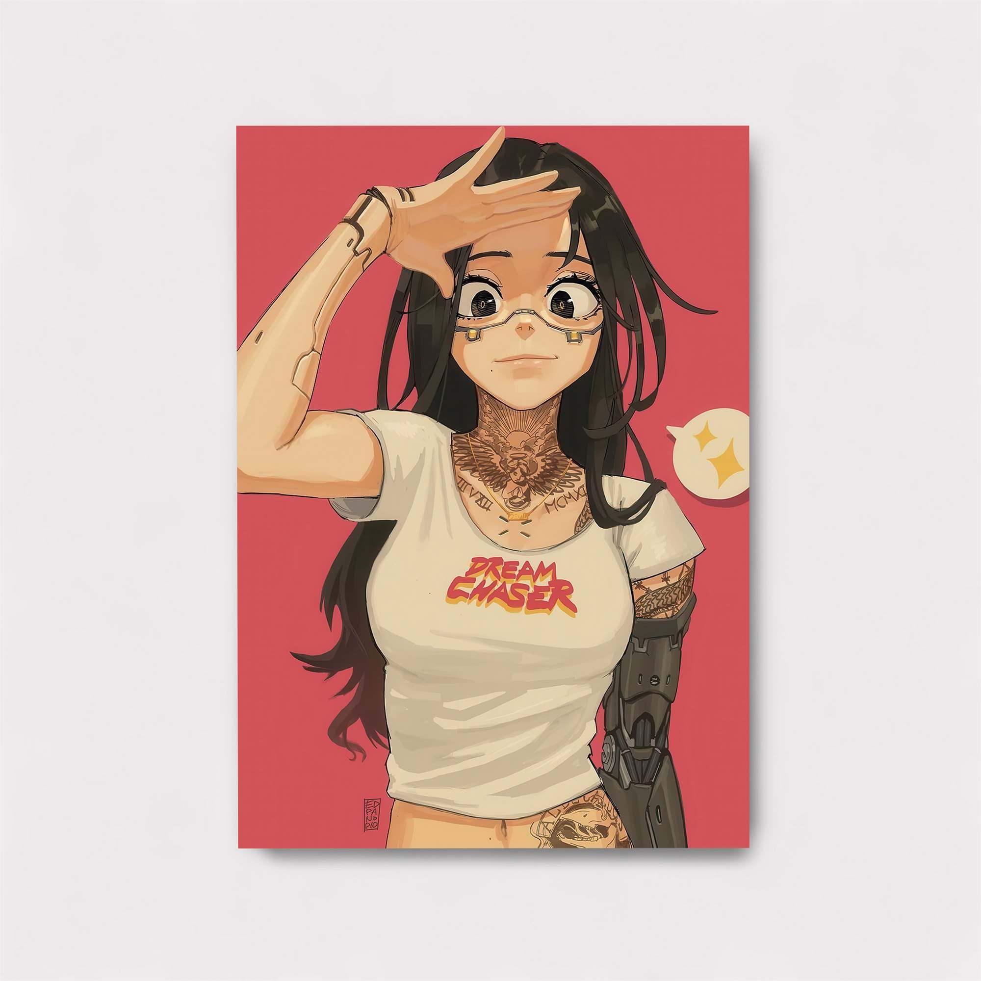 Gothic Elegance Safe Wall Magnetic / M