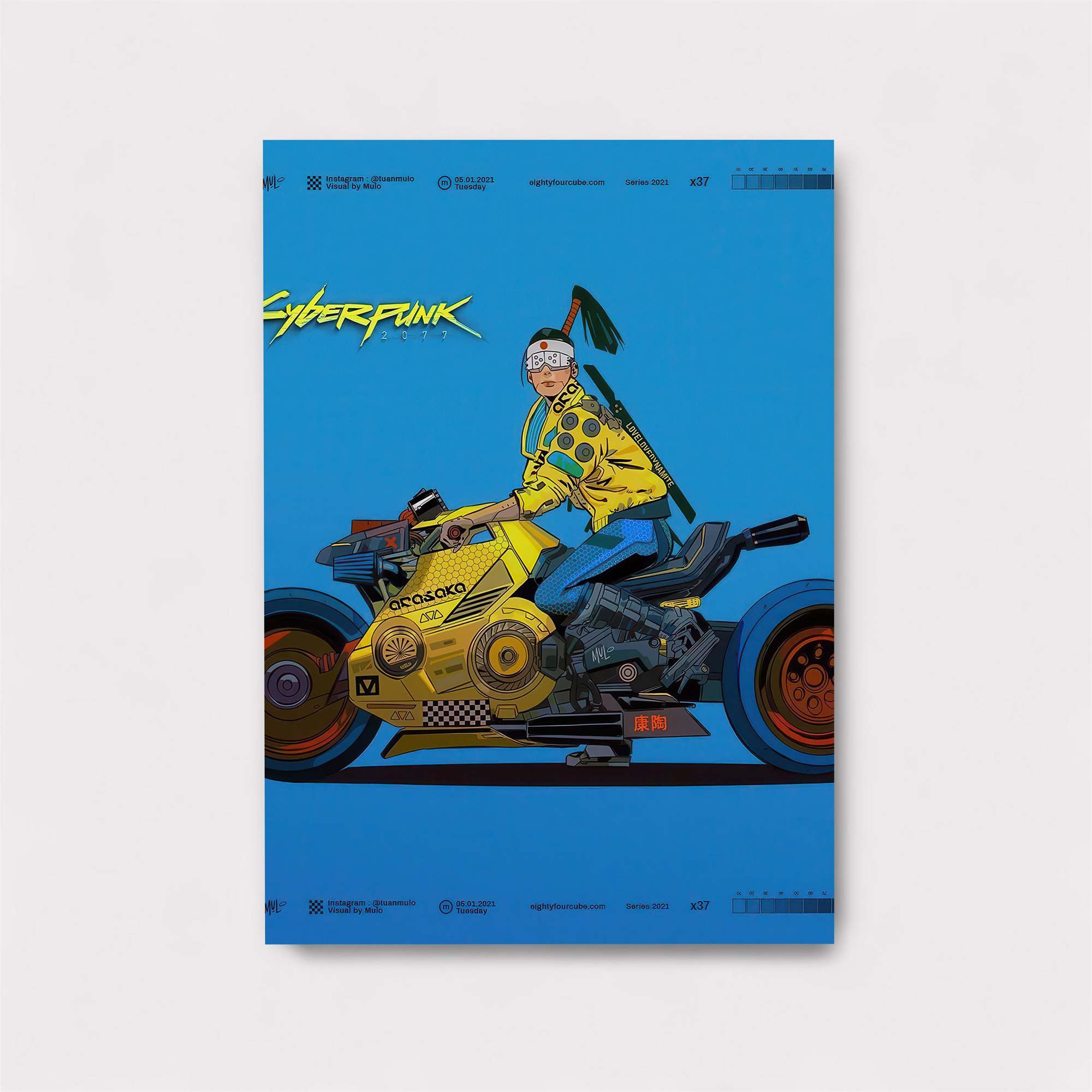 Cyberpunk Maverick Safe Wall Magnetic / M