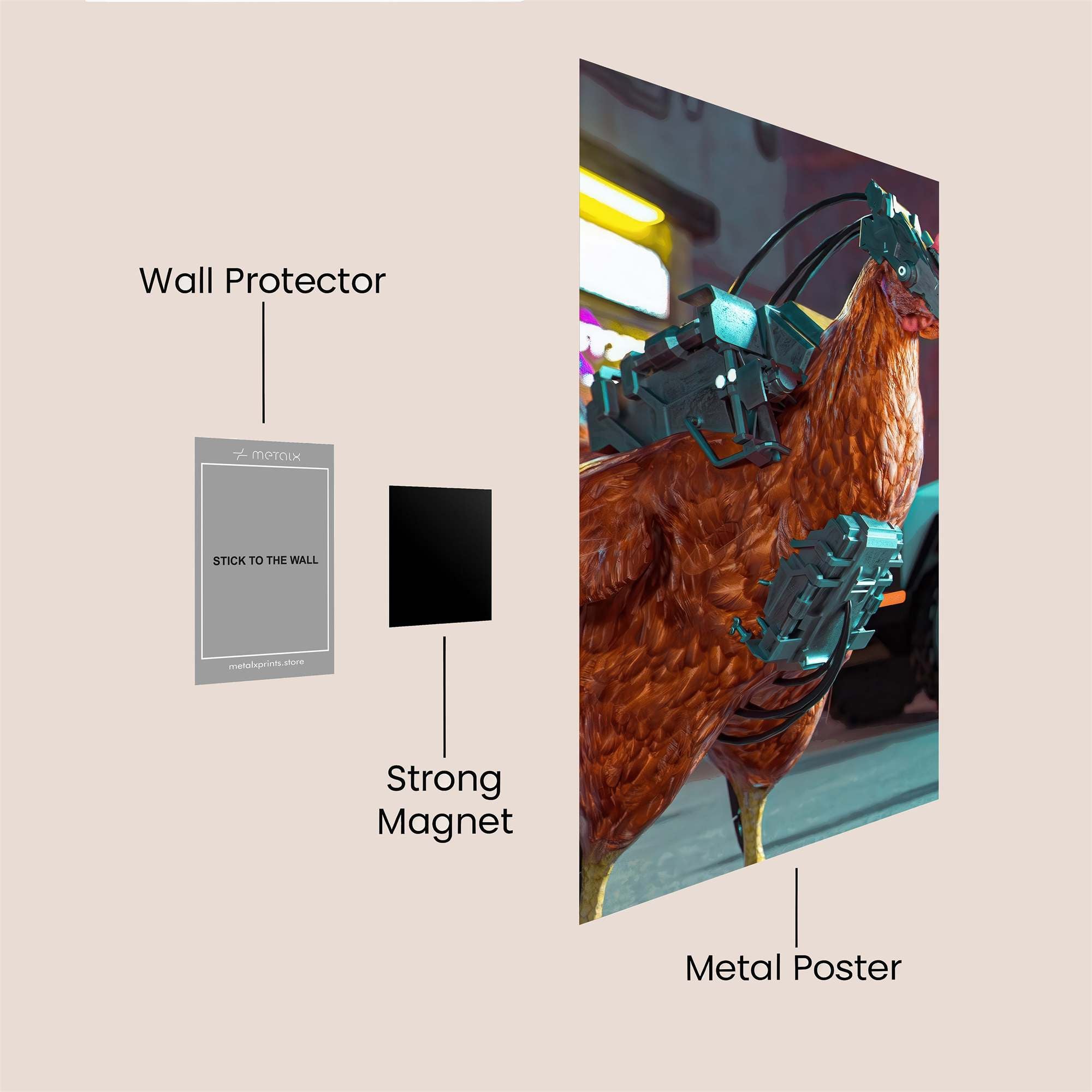Mystic Enigma Safe Wall Magnetic / M
