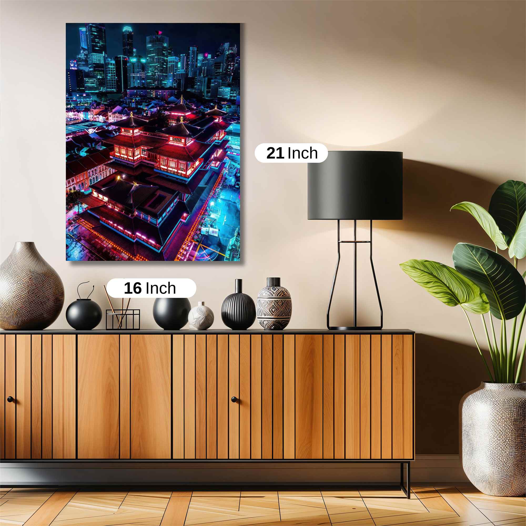 Tokyo Twilight Safe Wall Magnetic / M