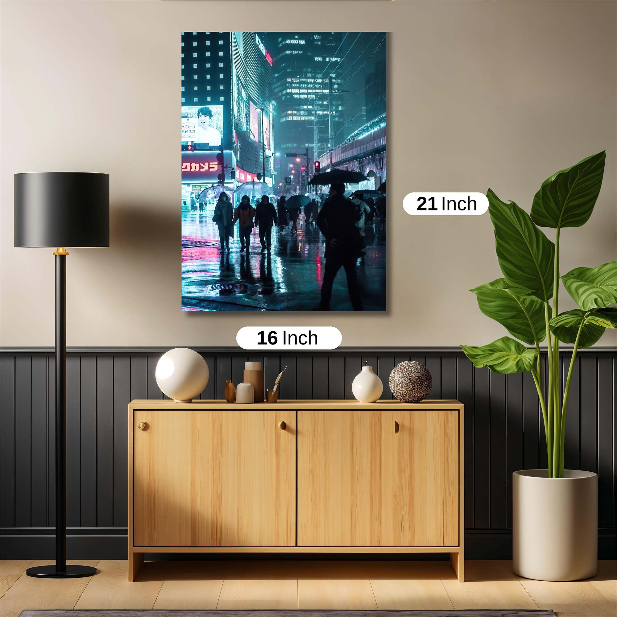 Tokyo Twilight Safe Wall Magnetic / M