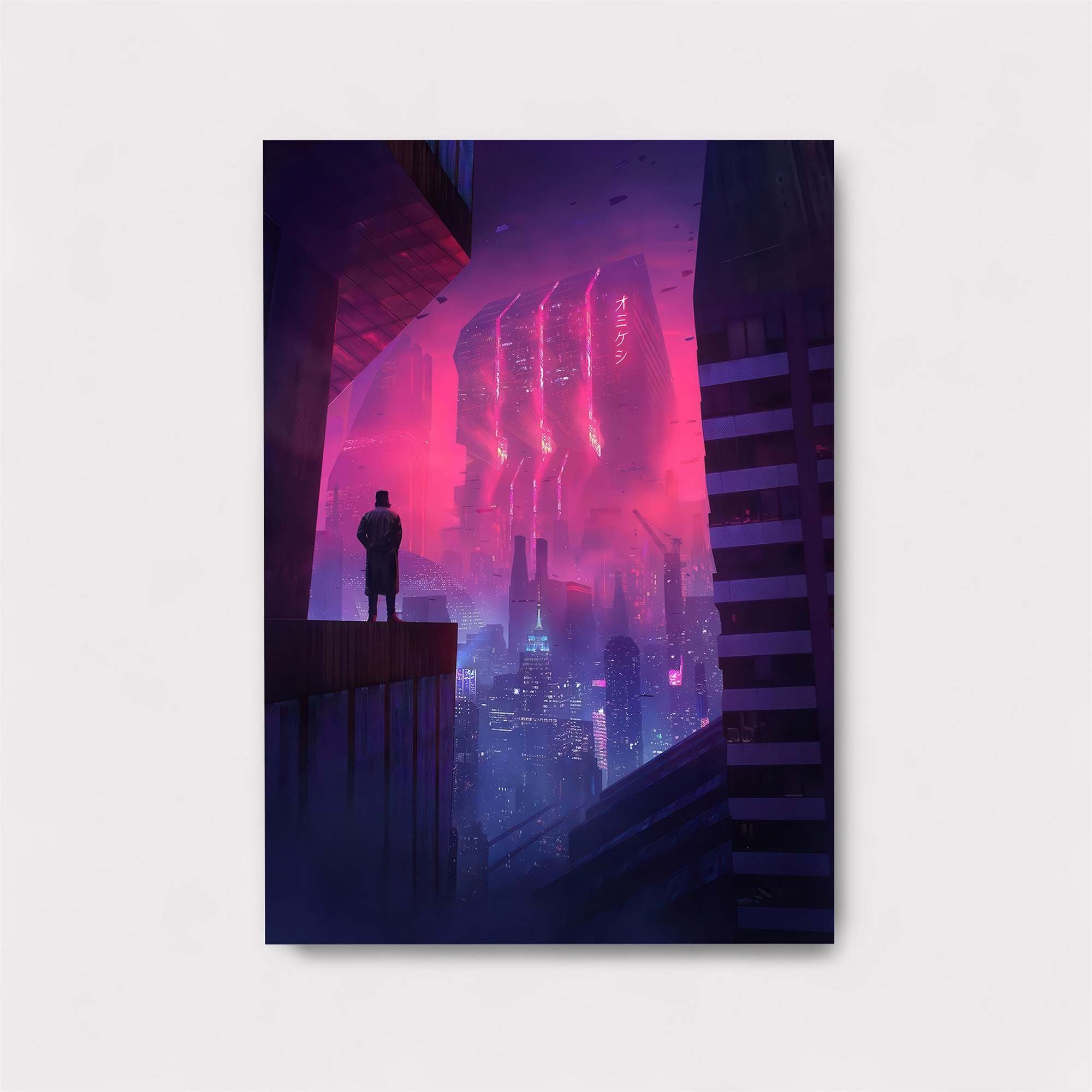 Neon Solitude Safe Wall Magnetic / M