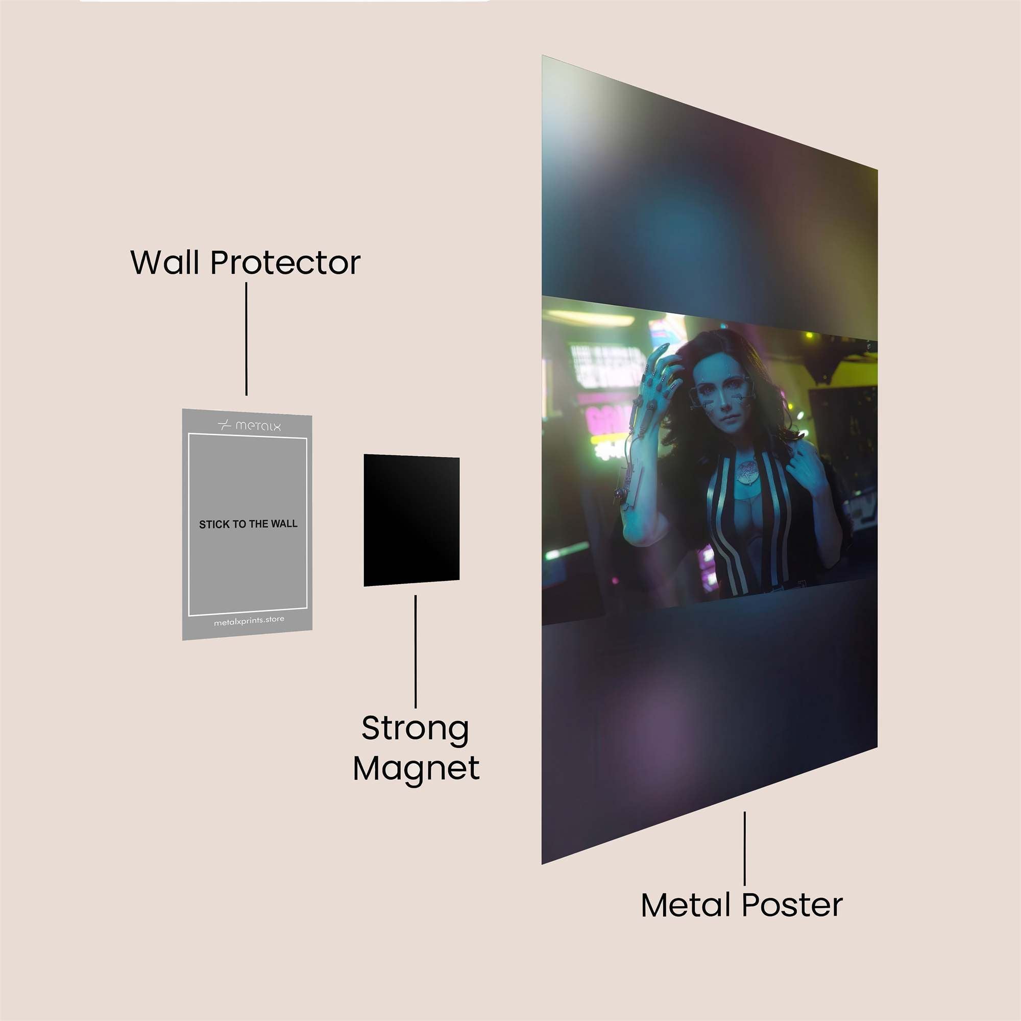 Dreamer's Serenity Safe Wall Magnetic / M