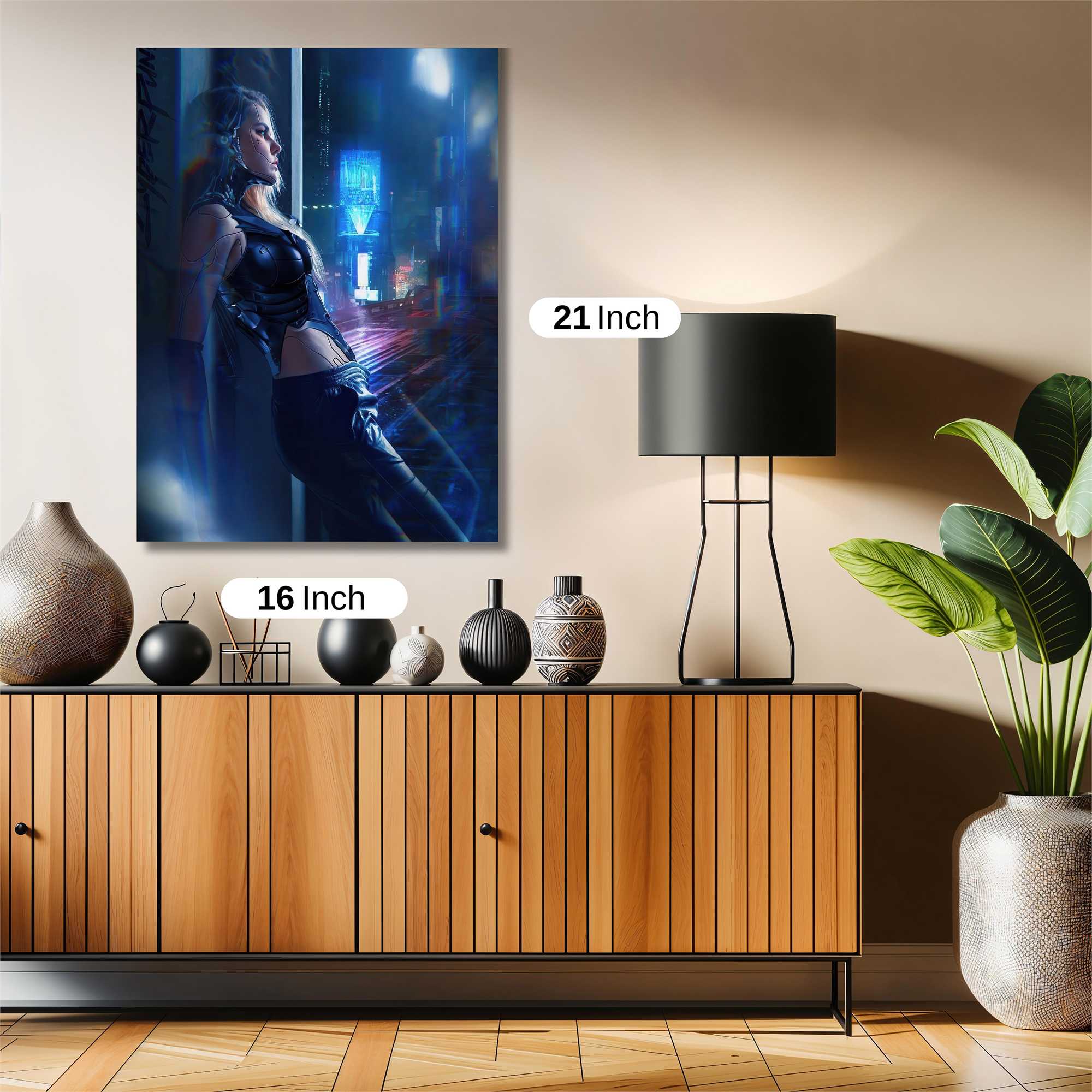 Neon Enigma Safe Wall Magnetic / M