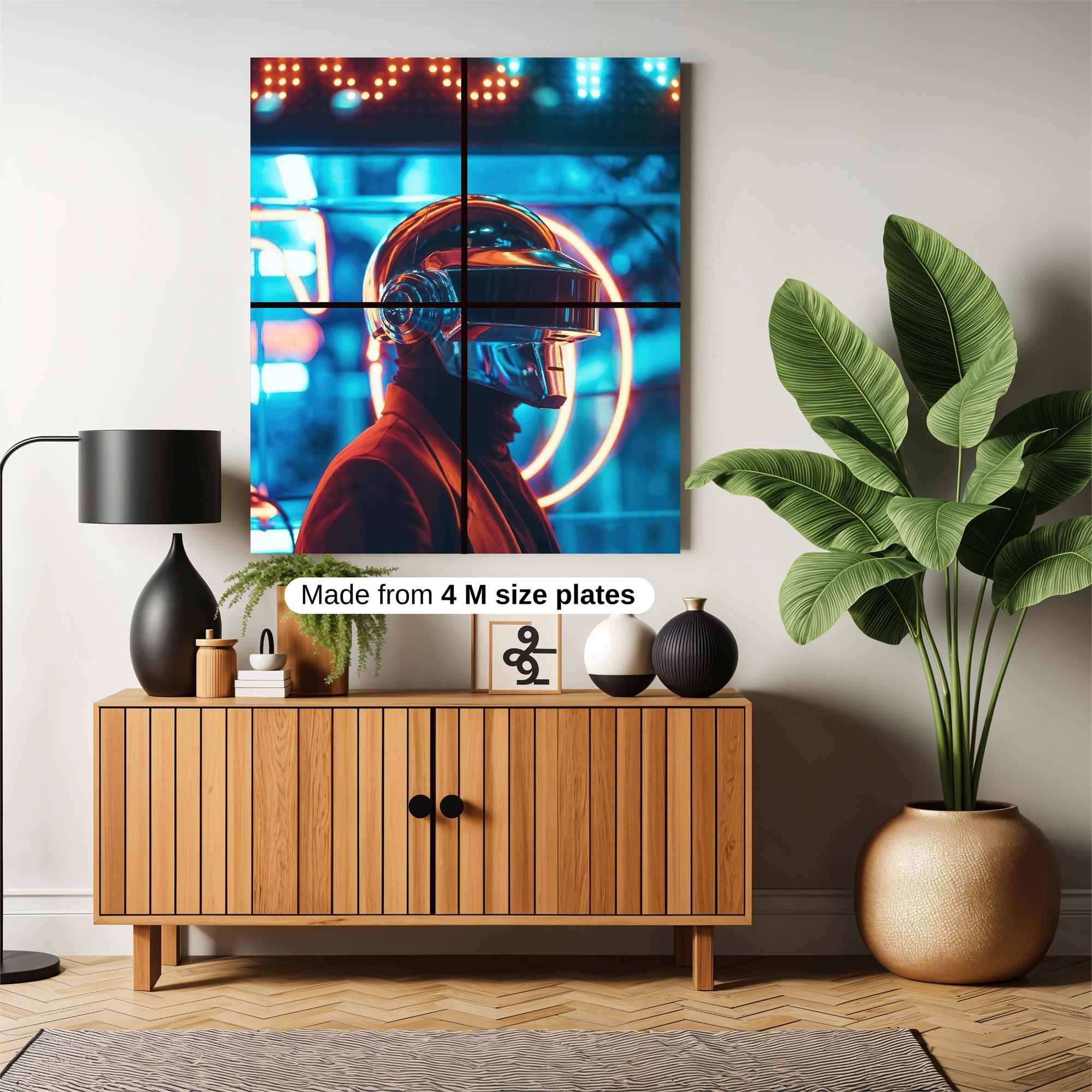 Daft Futuristic Safe Wall Magnetic / M