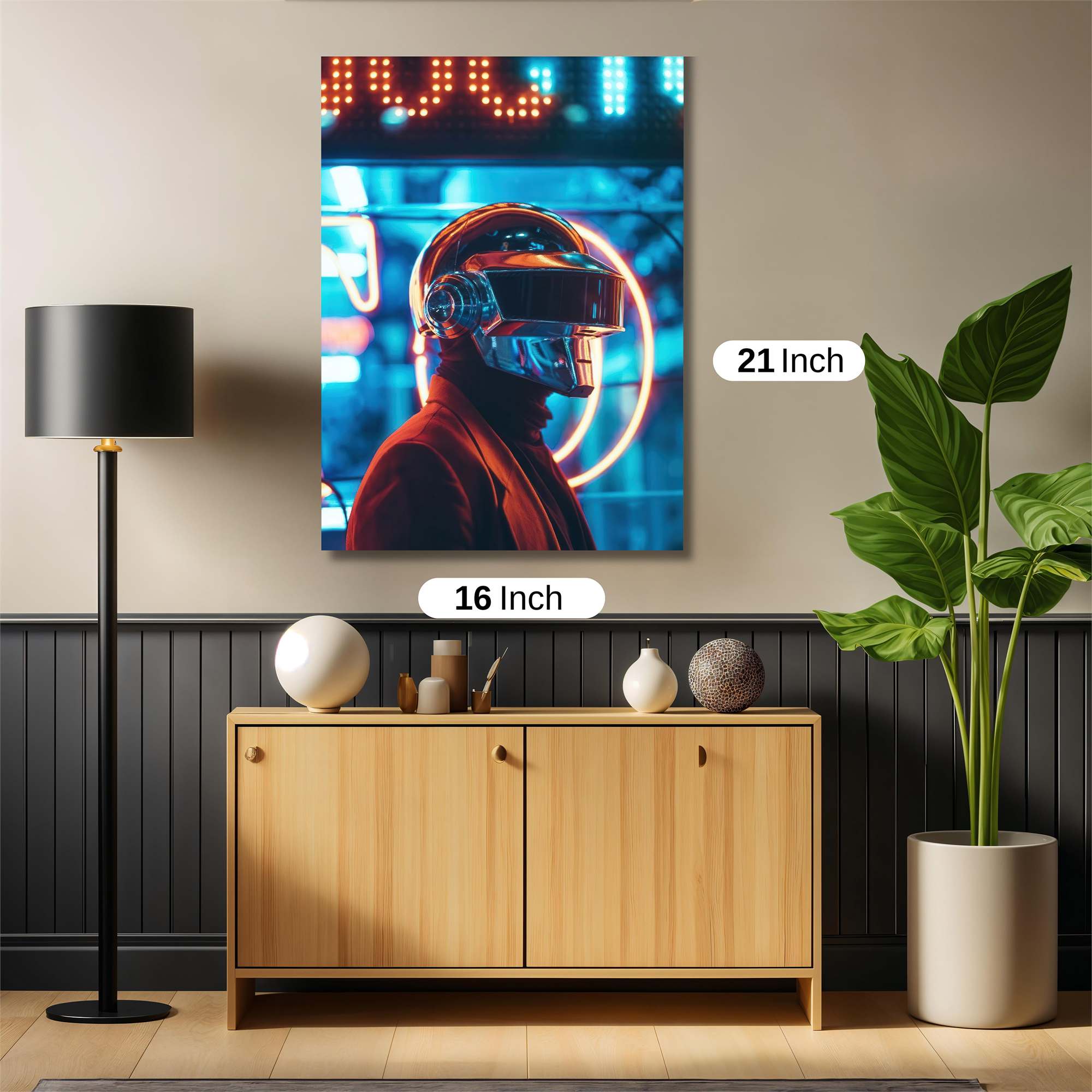 Daft Futuristic Safe Wall Magnetic / M