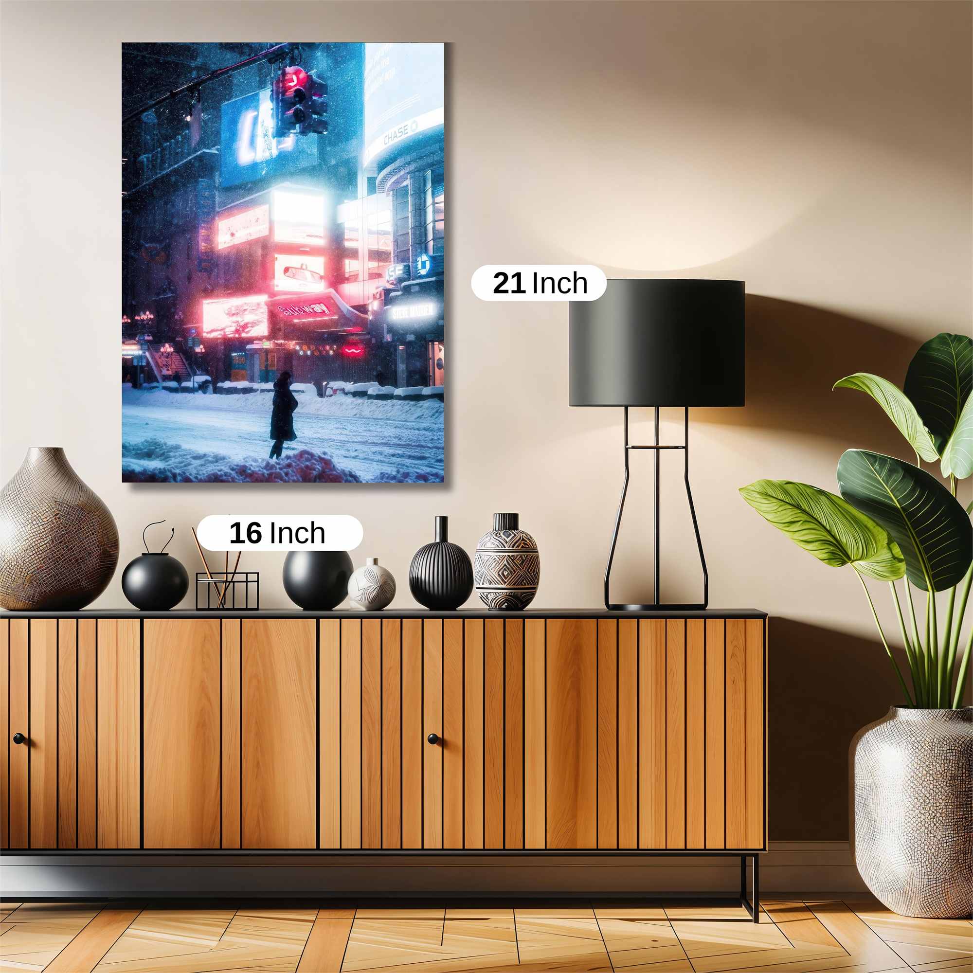 TimesSquare Tranquil Safe Wall Magnetic / M