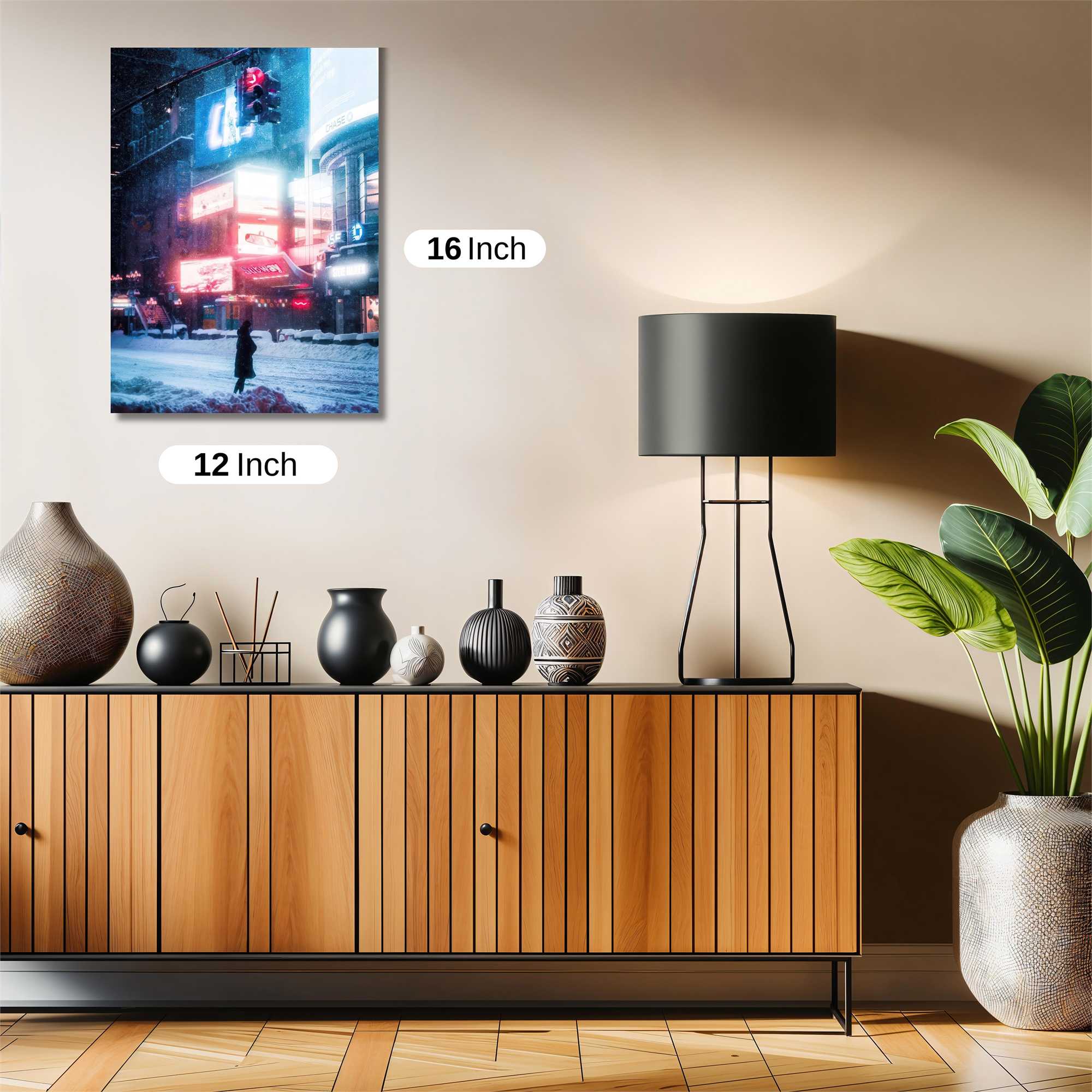 TimesSquare Tranquil Safe Wall Magnetic / M