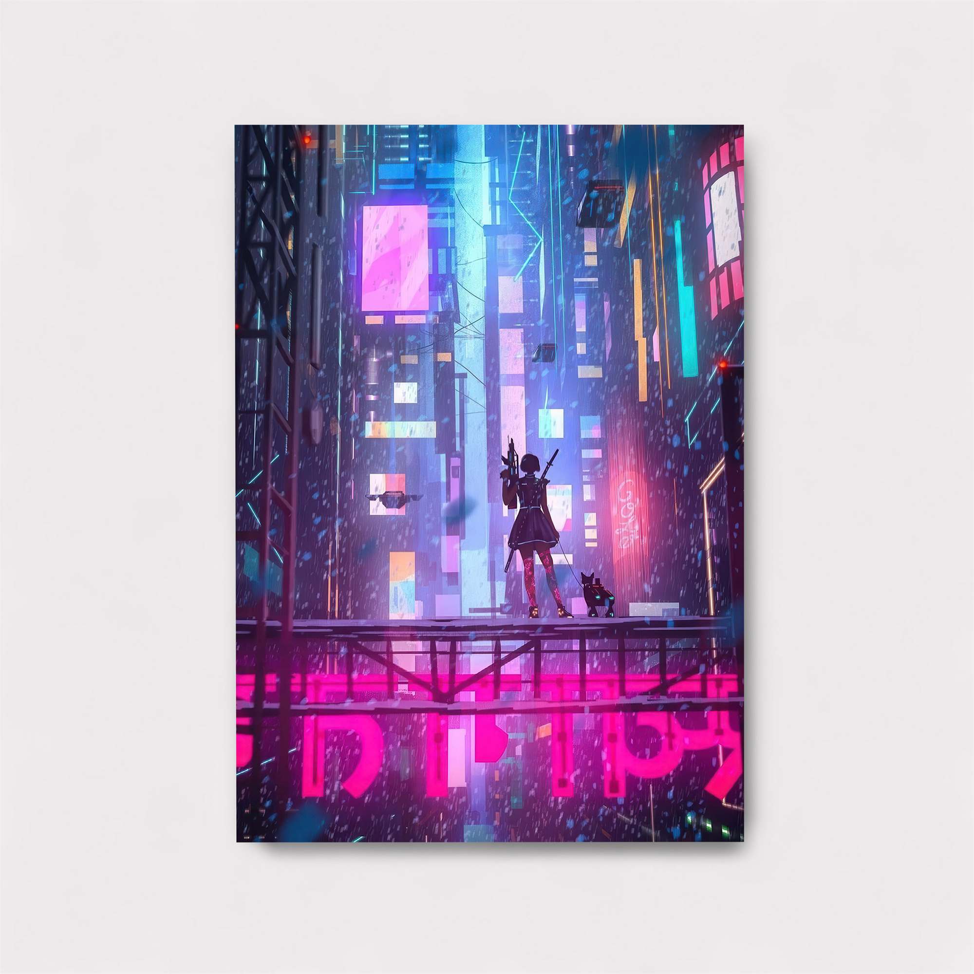 Cyberpunk Serenity Safe Wall Magnetic / M