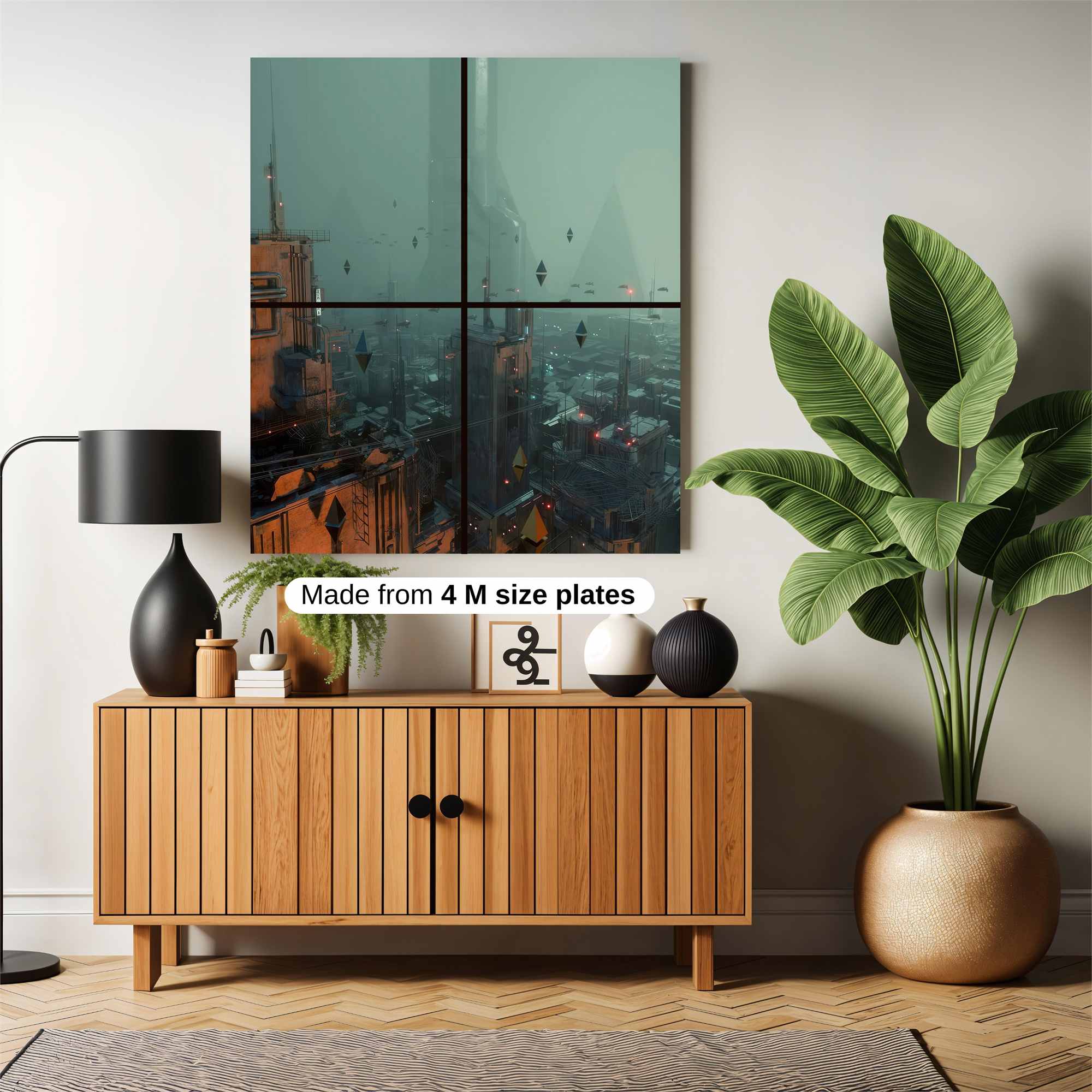 Cyberpunk Enigma Safe Wall Magnetic / M