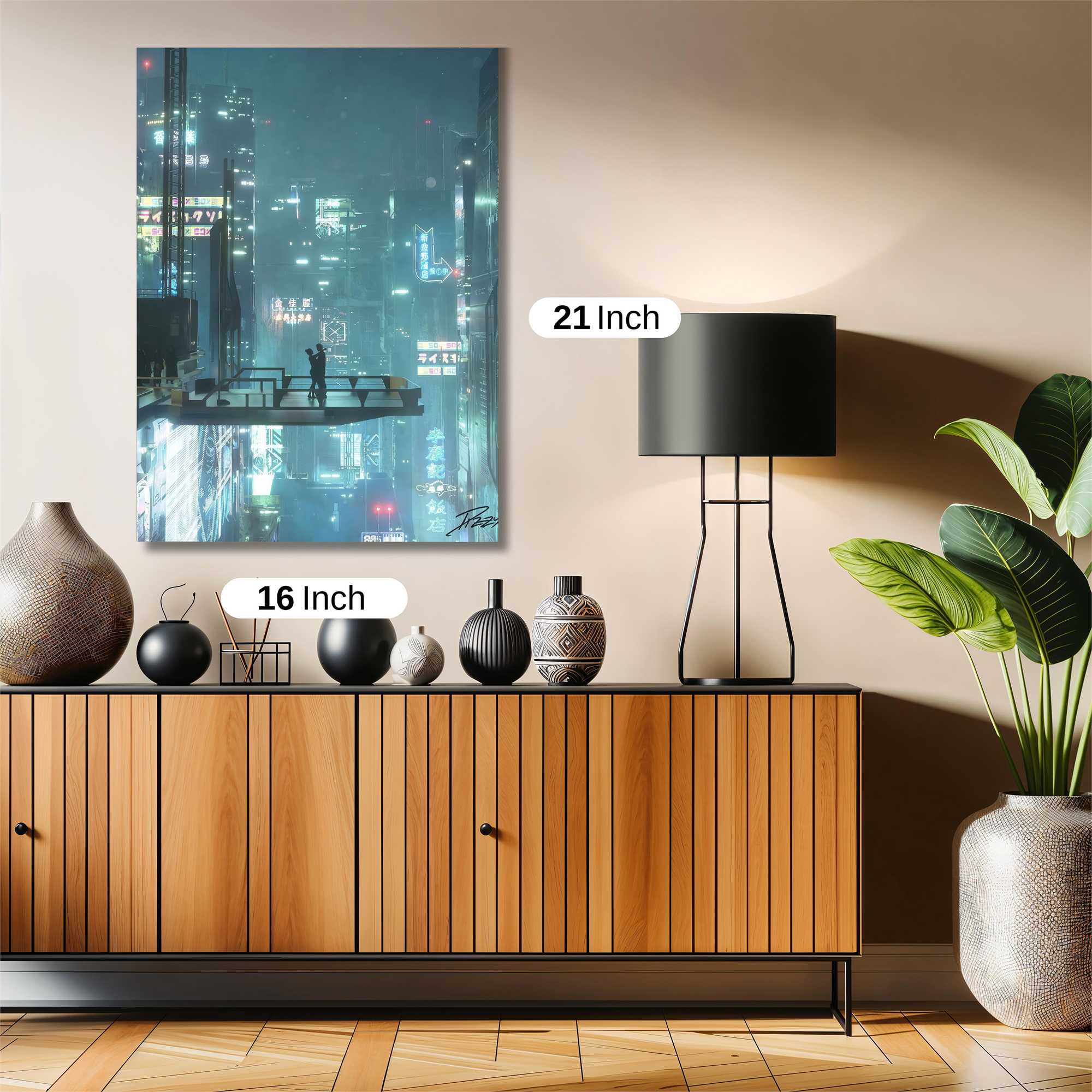 Neon Enigma Safe Wall Magnetic / M