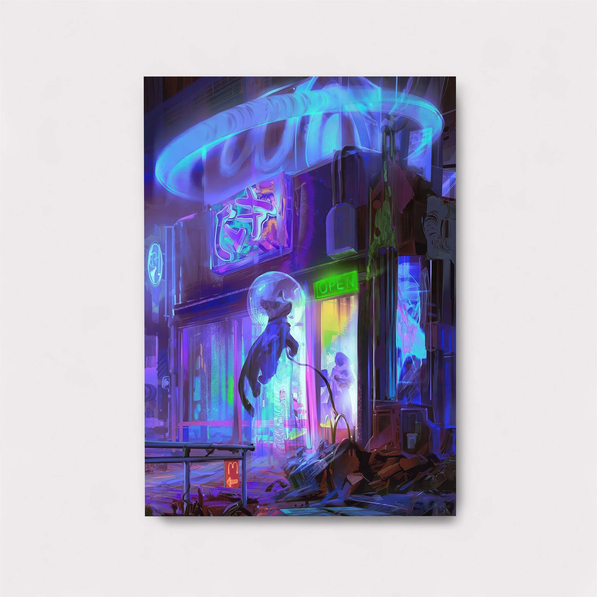 Neon Cataclysm Safe Wall Magnetic / M