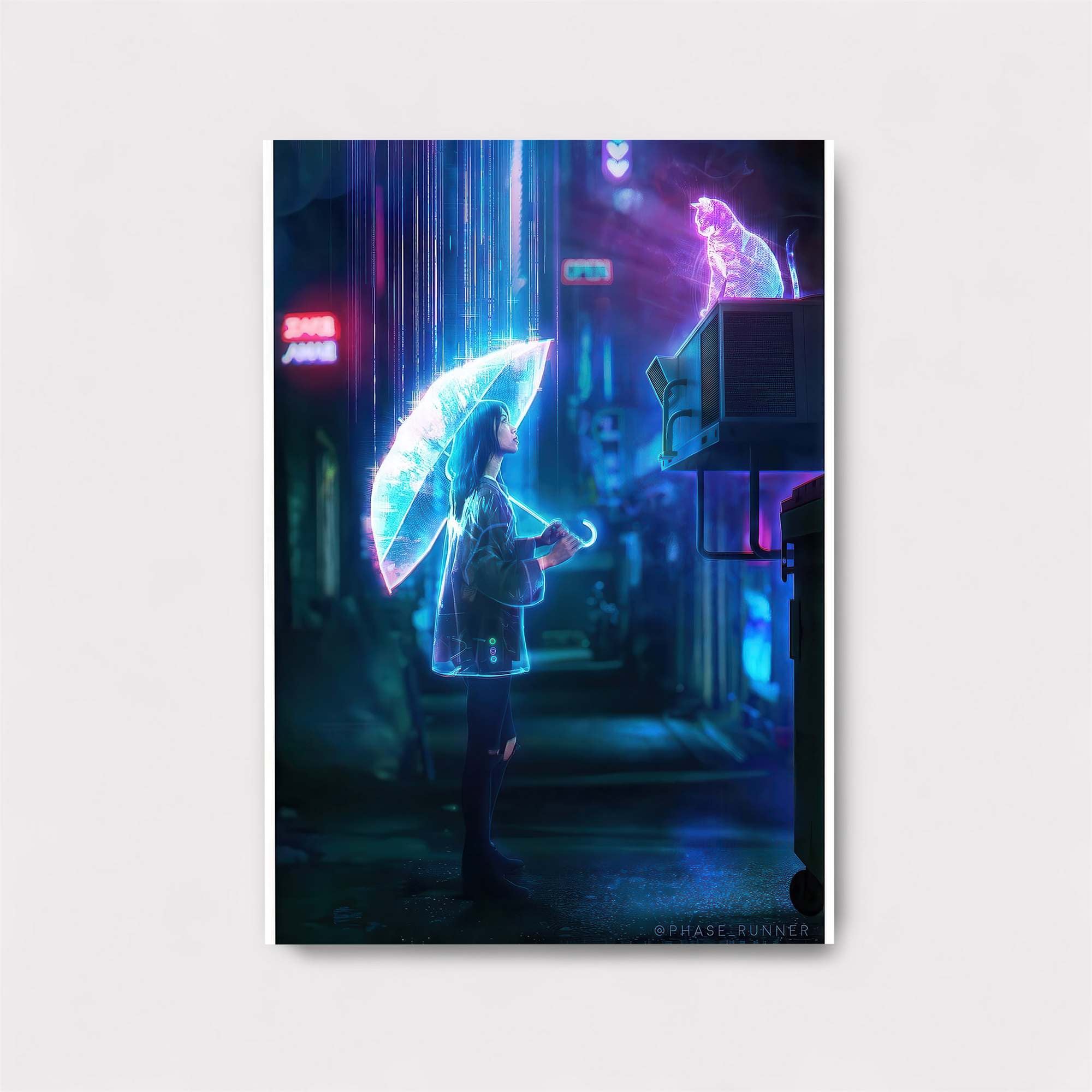 Neon Serenity Safe Wall Magnetic / M