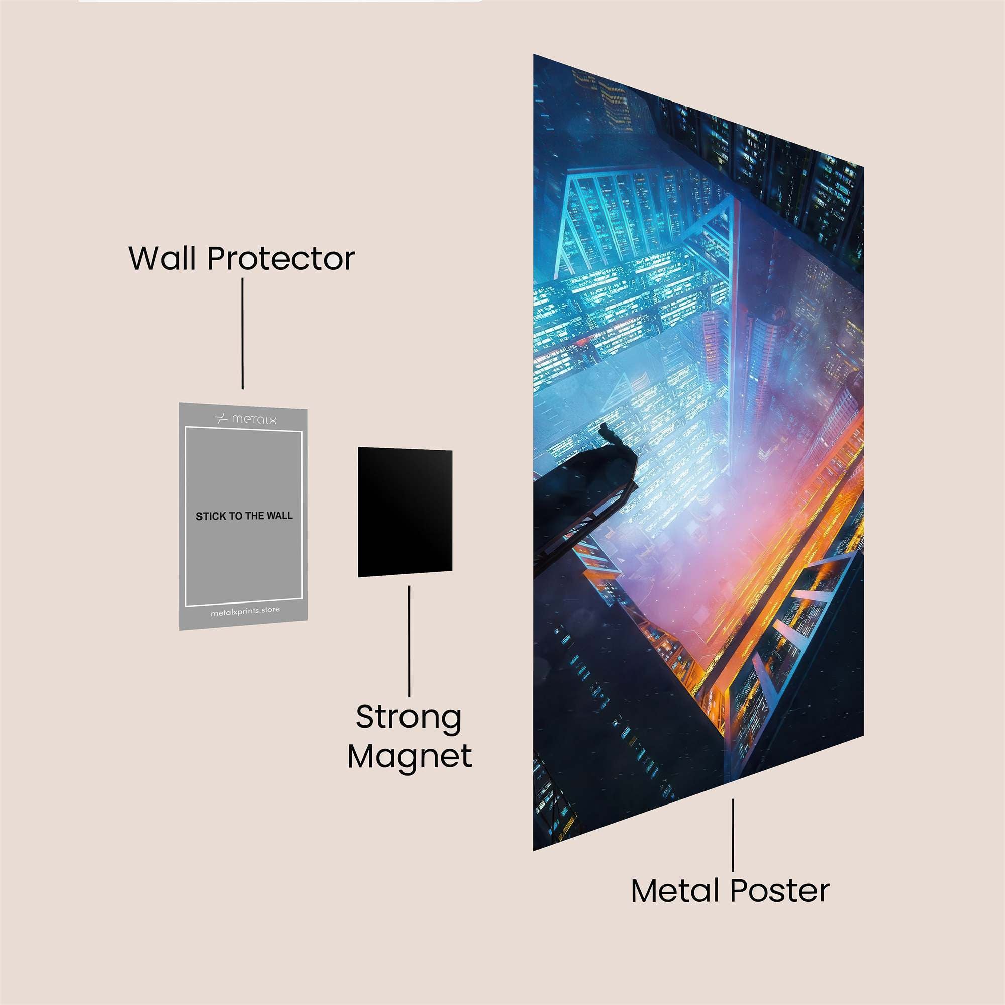 Cyberpunk Serenity Safe Wall Magnetic / M