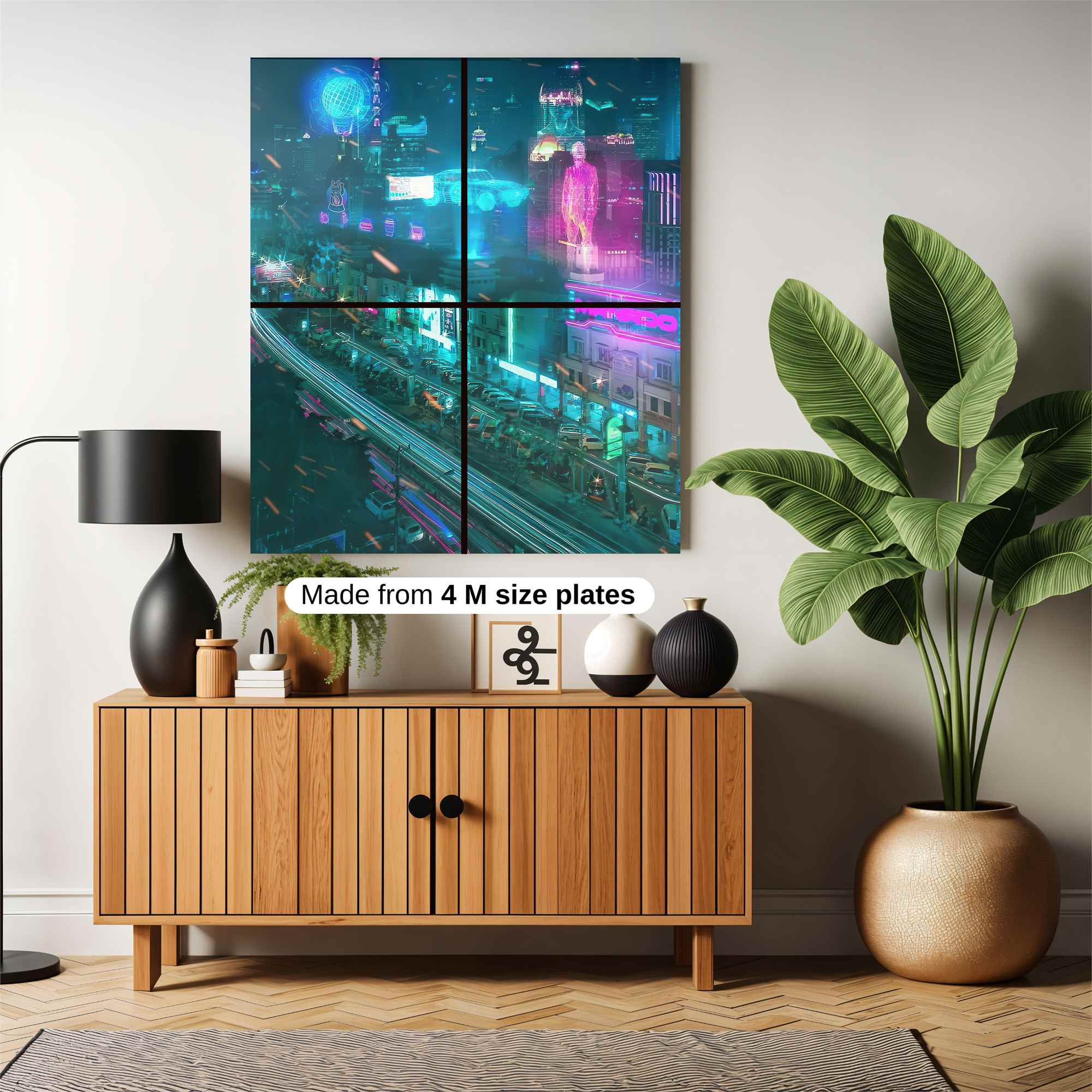 Cyber Serenity Safe Wall Magnetic / M