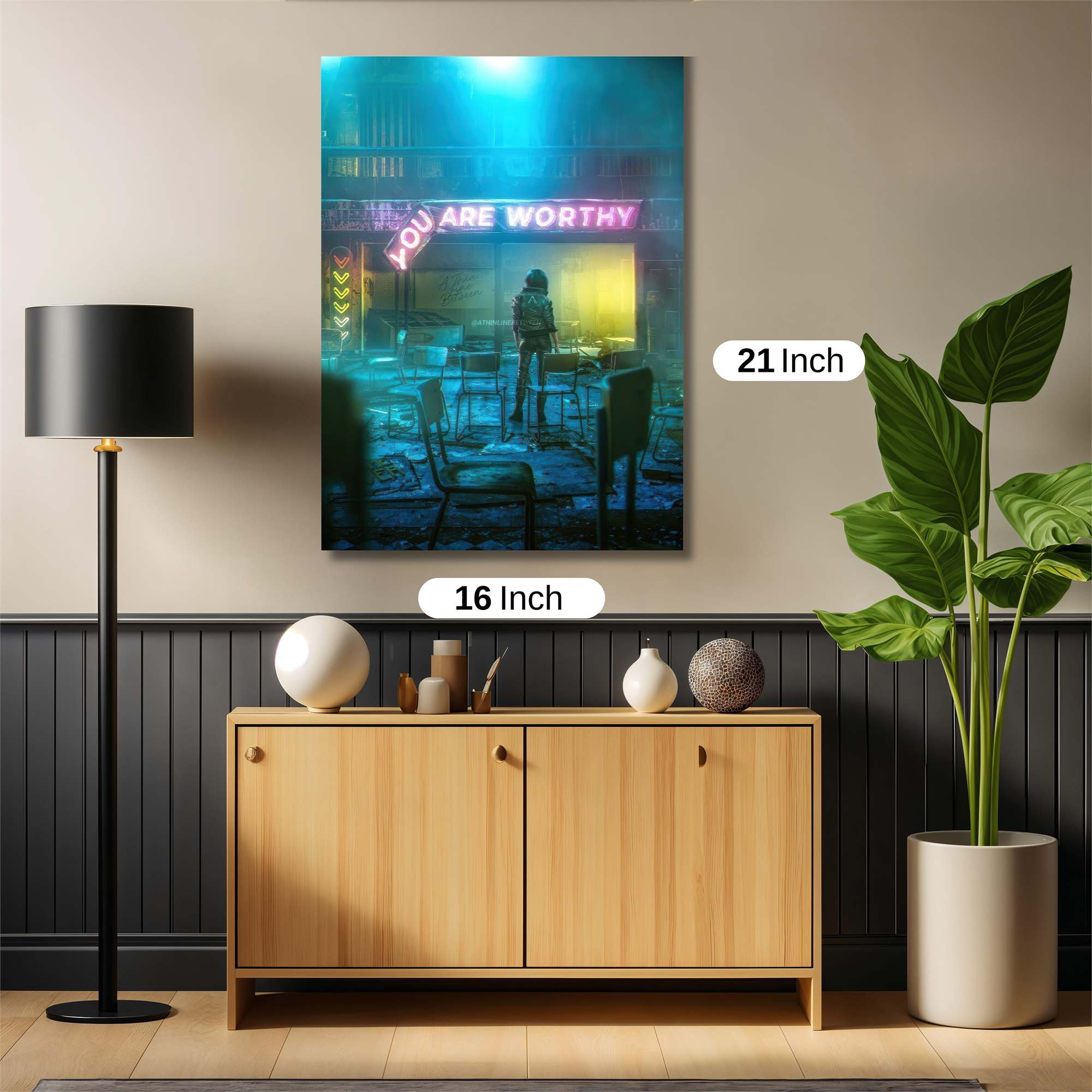 Gothic Serenity Safe Wall Magnetic / M