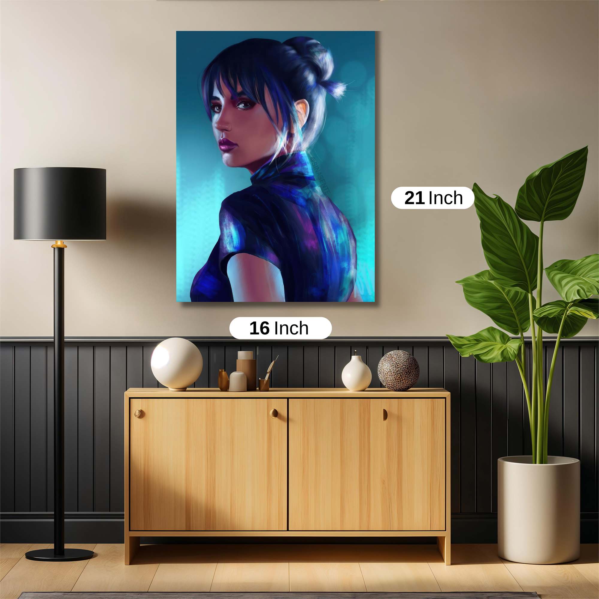 Mystic Stare Safe Wall Magnetic / M