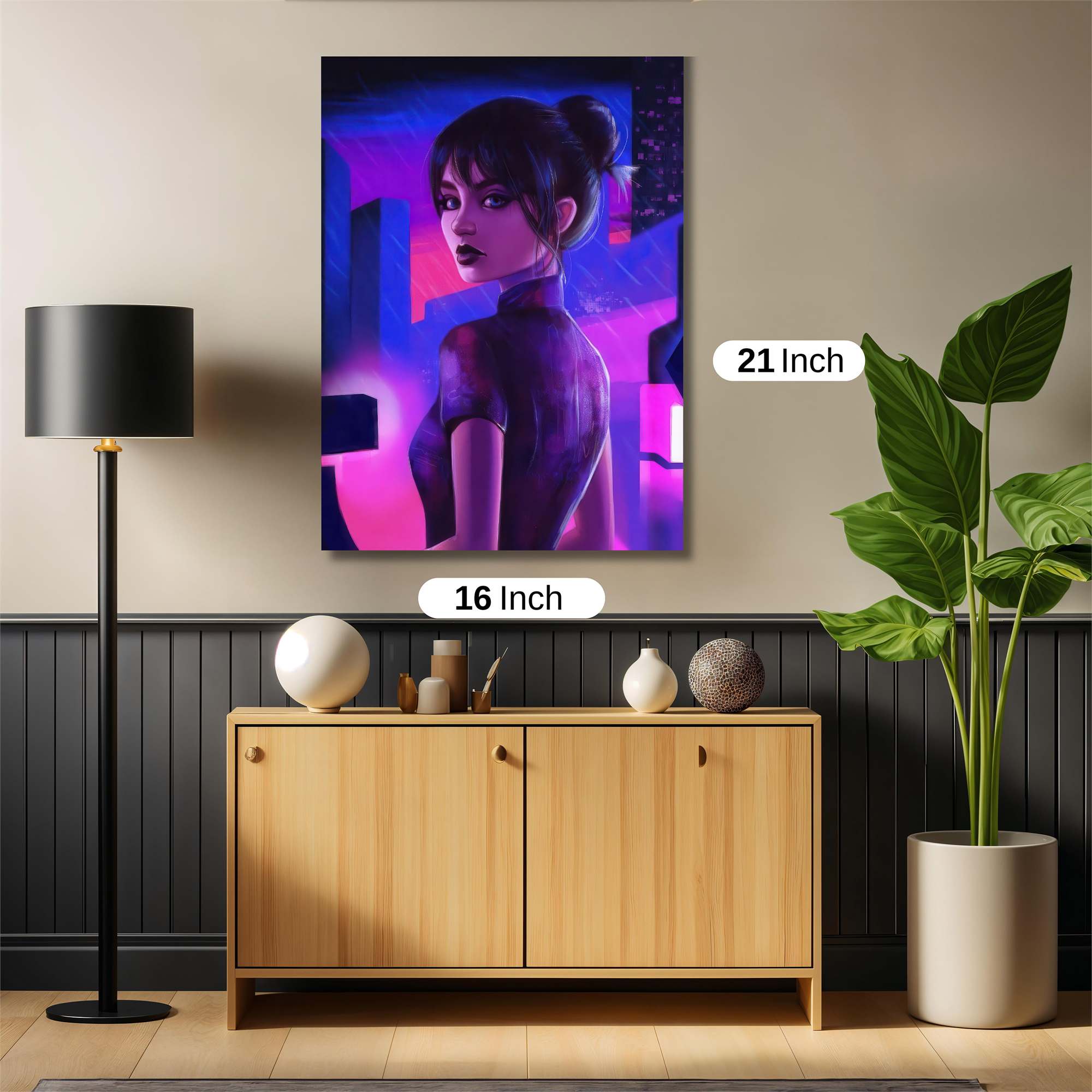 Neon Enigma Safe Wall Magnetic / M