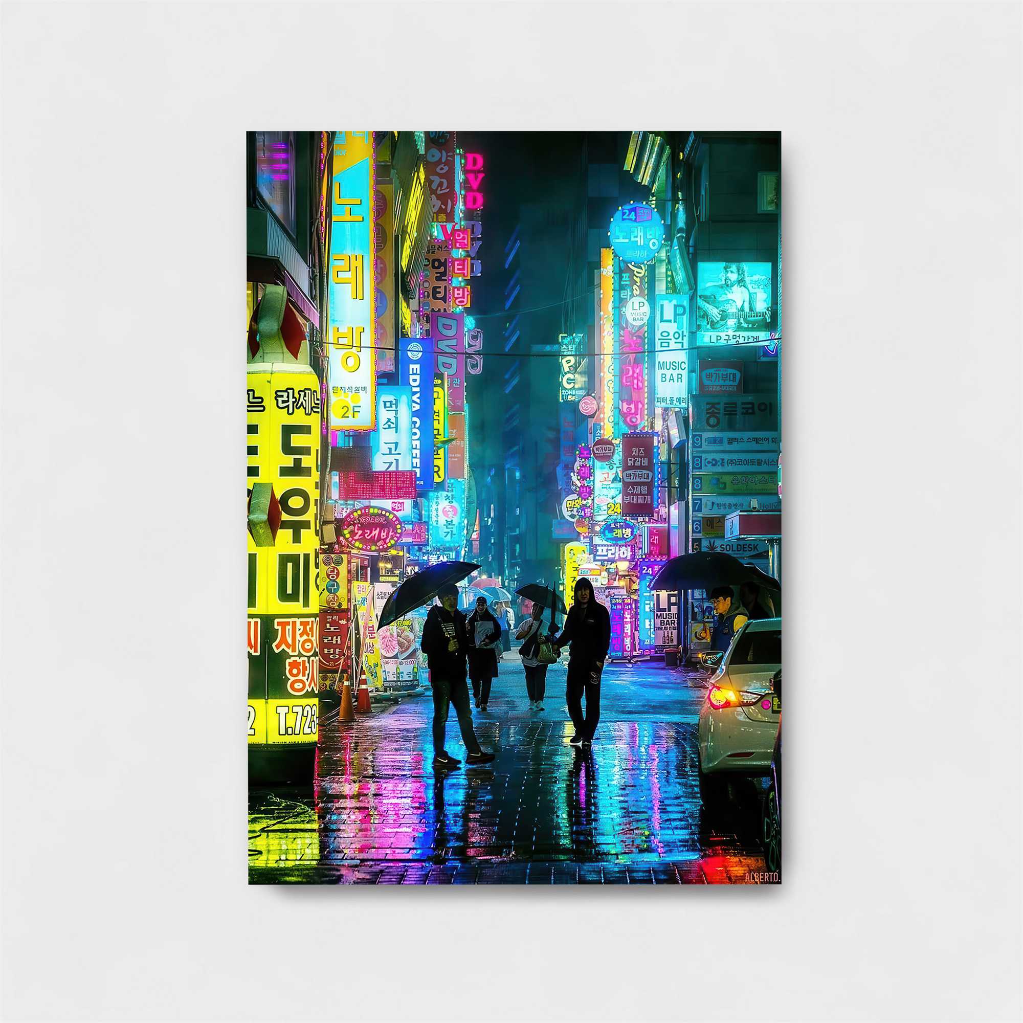 Neon Reverie Safe Wall Magnetic / M