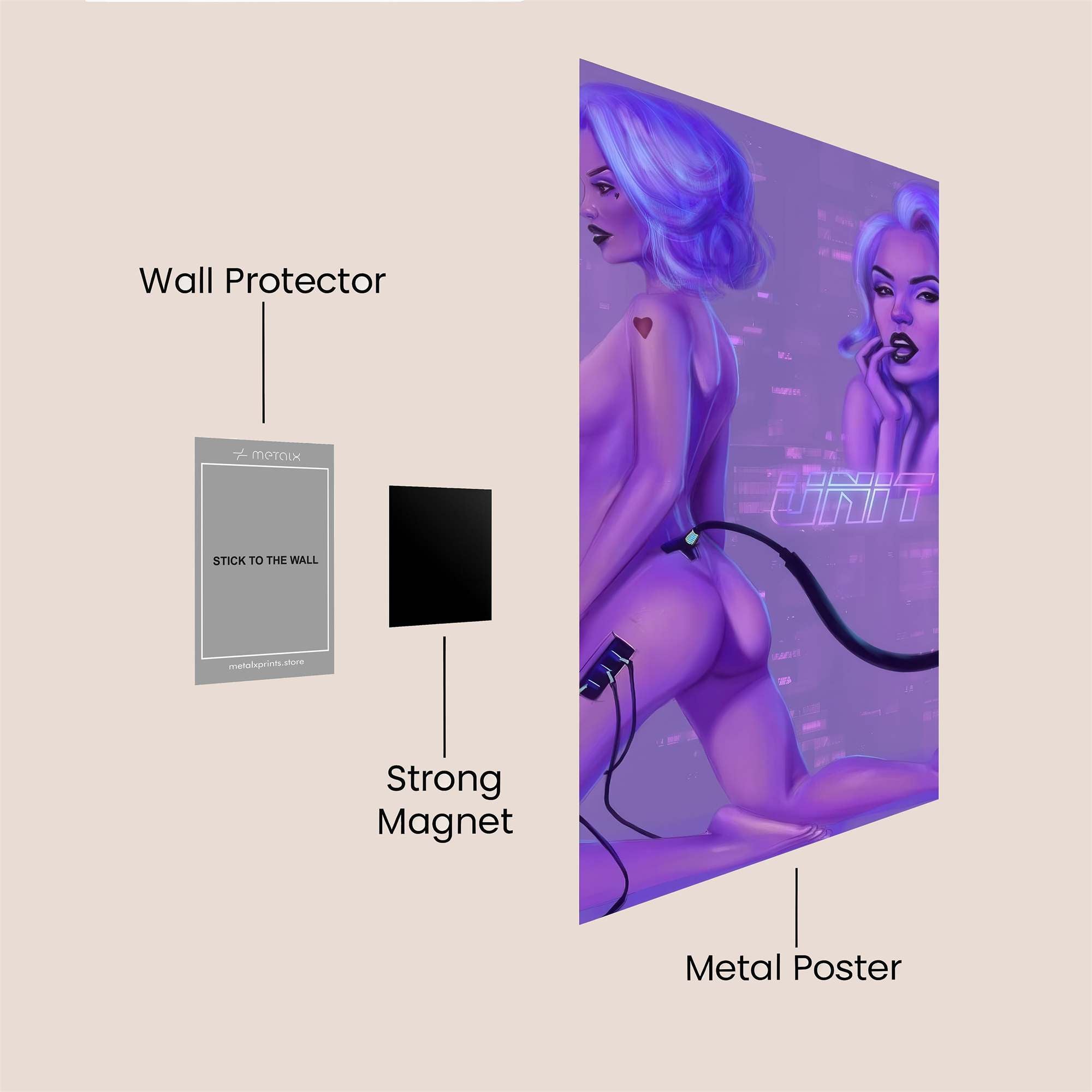 Electric Serenity Safe Wall Magnetic / M