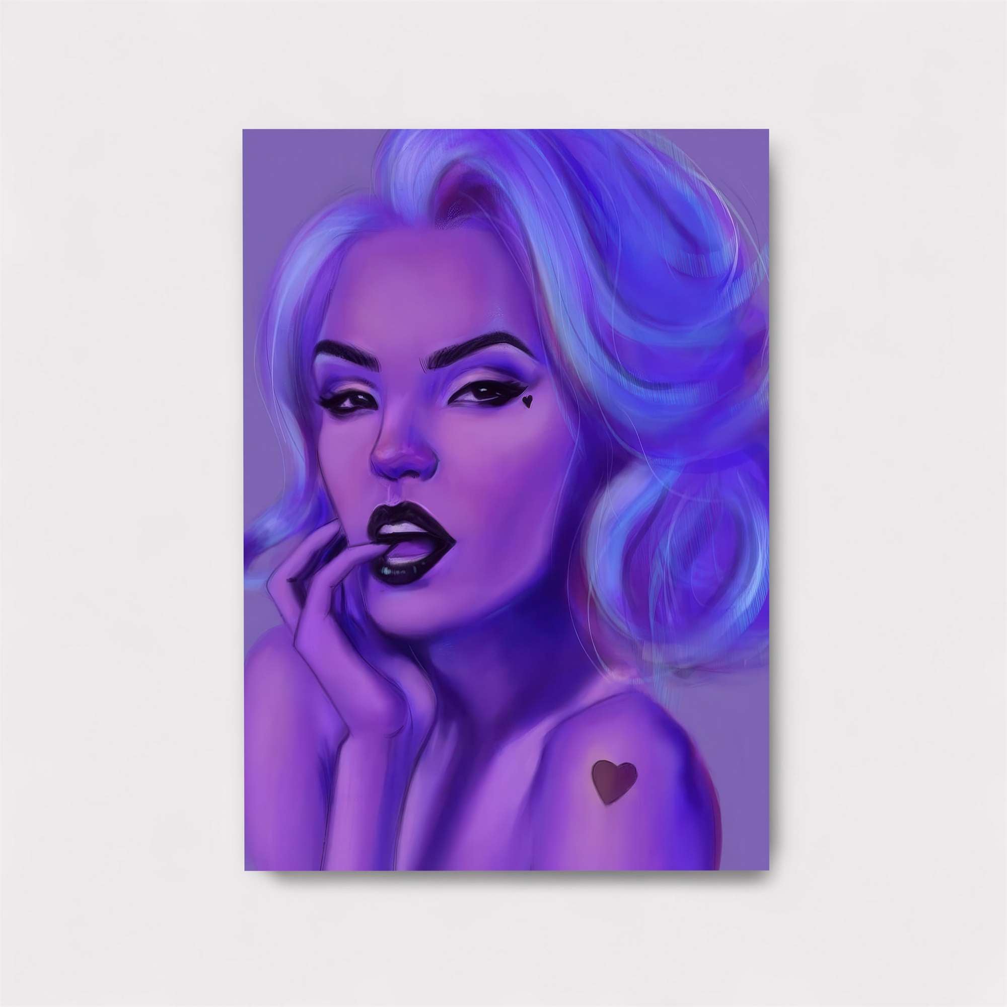 Violet Glamour Safe Wall Magnetic / M