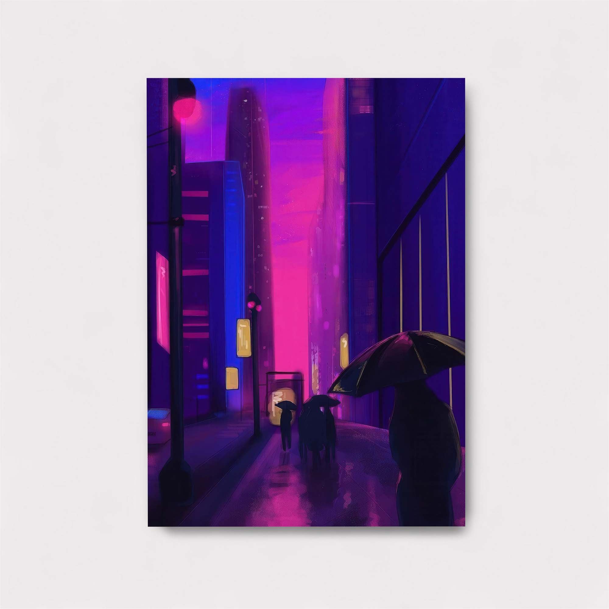 Neon Serenity Safe Wall Magnetic / M