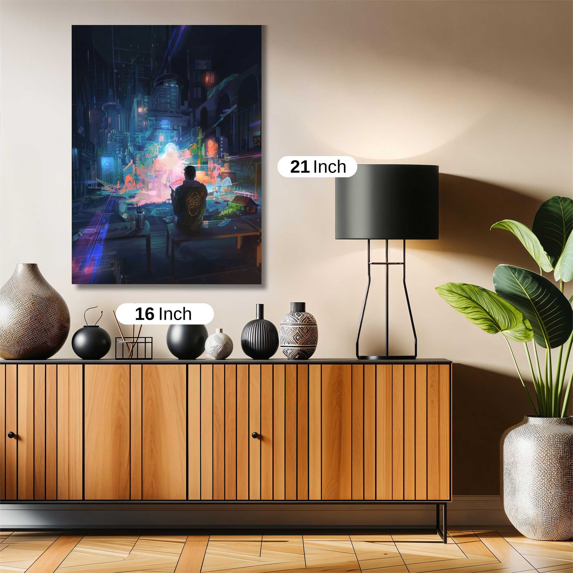 Cyber Dreamscape Safe Wall Magnetic / M