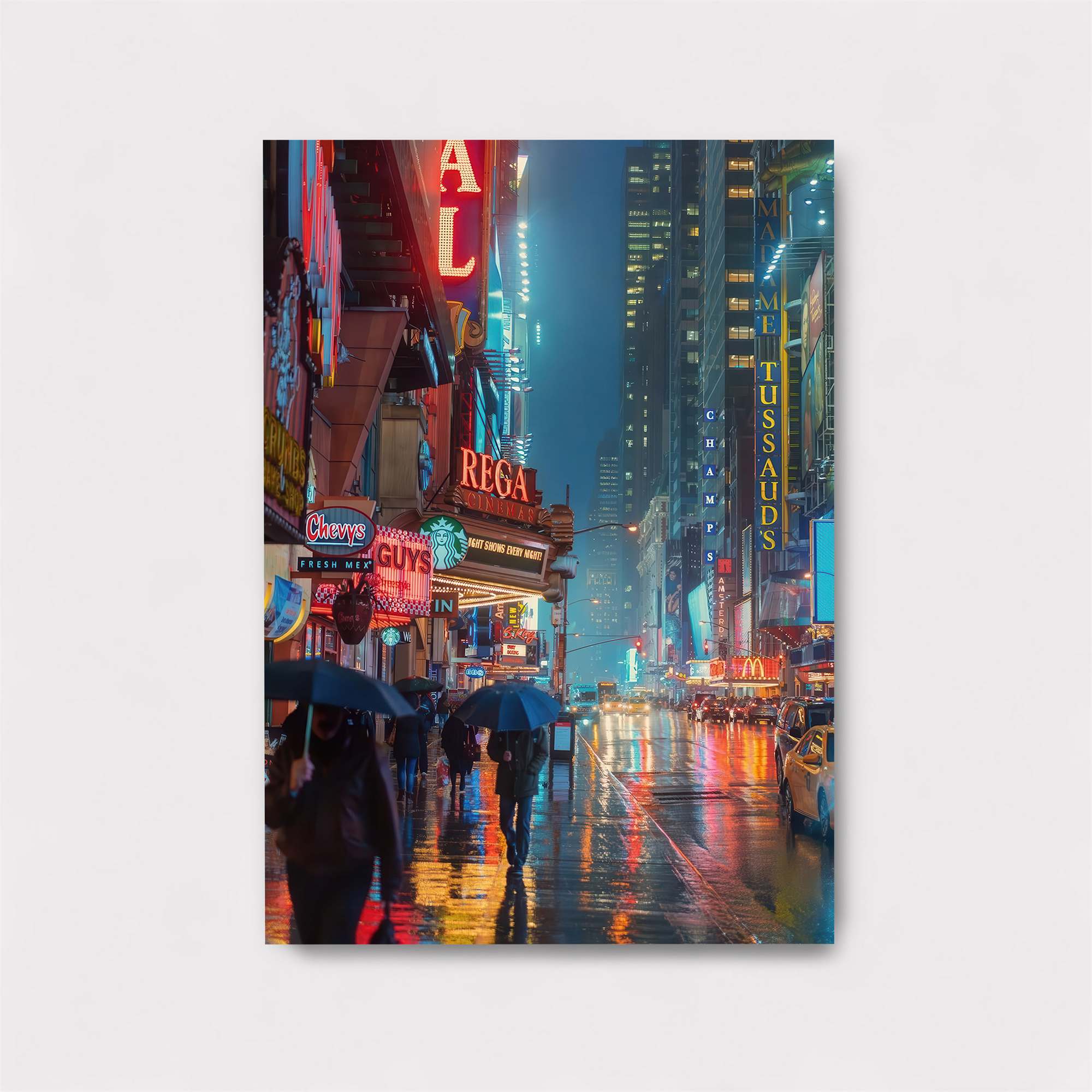 Neon Visions Safe Wall Magnetic / M