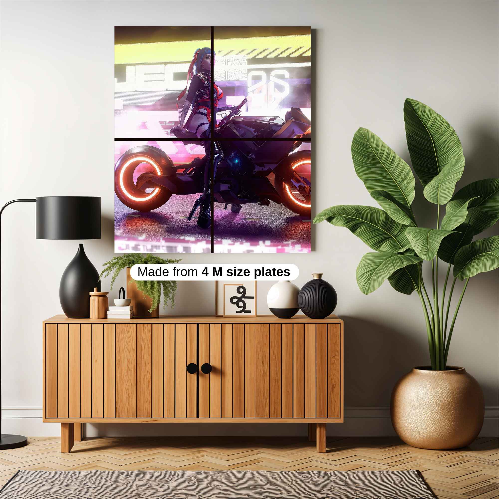 Cyber Ride Safe Wall Magnetic / M