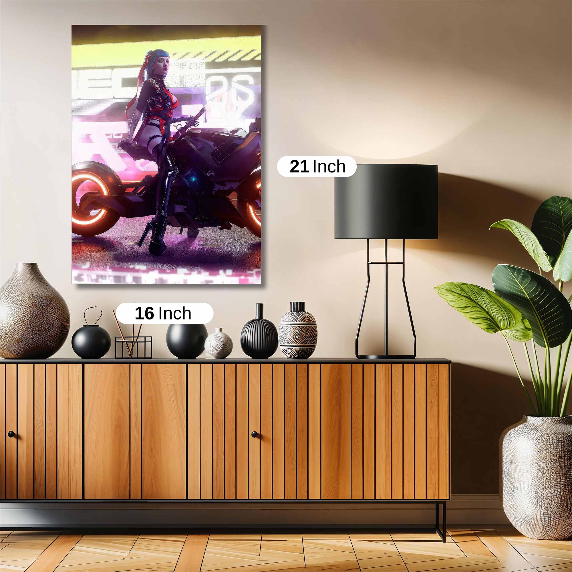 Cyber Ride Safe Wall Magnetic / M