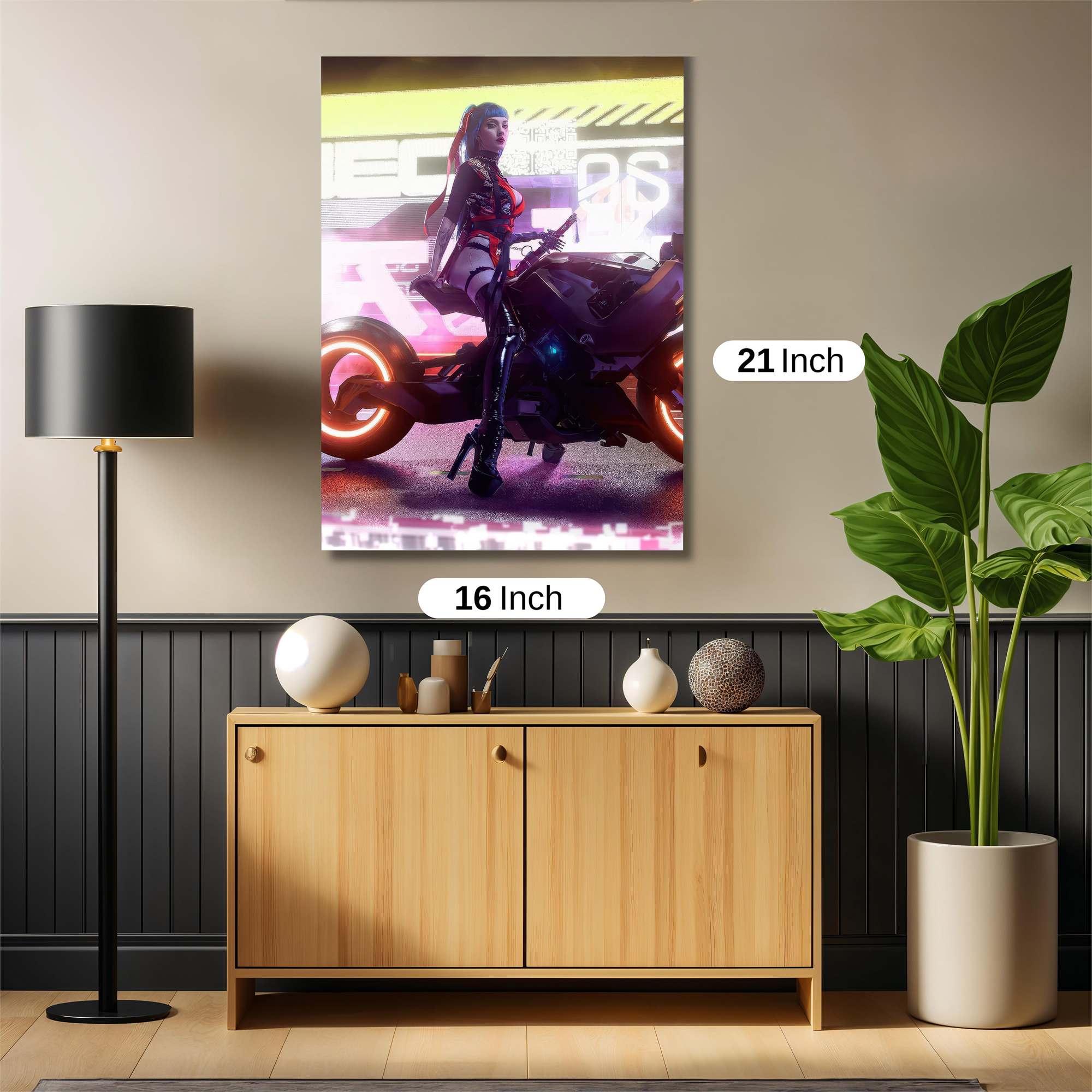 Cyber Ride Safe Wall Magnetic / M